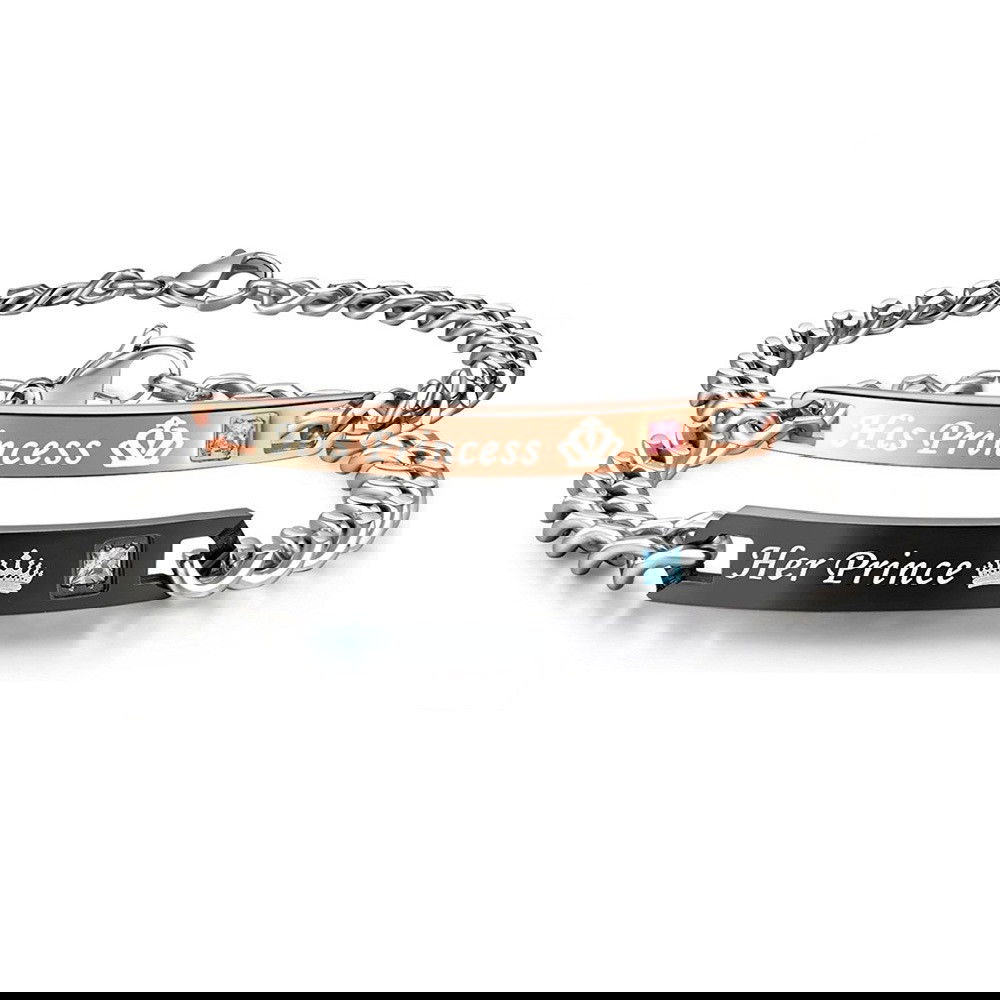 Kærlighedsarmbånd - Parsmykker - Her Prince / His Princess