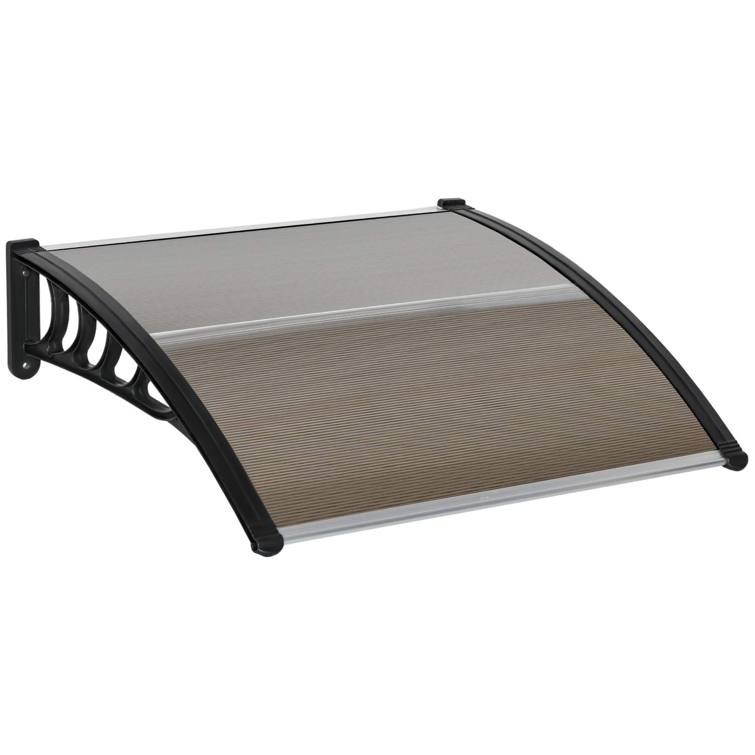 Skrivebord Baldakin til hoveddør 103 x 96,5 x 27 cm Baldakin med UV-beskyttelse, Regnbeskyttelse Solbeskyttelse til udendørs Alu