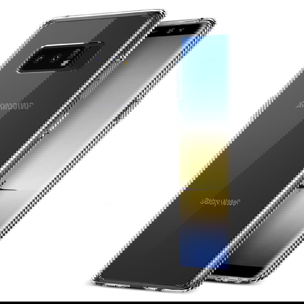 Samsung Note 8 Läpinäkyvä Kuori