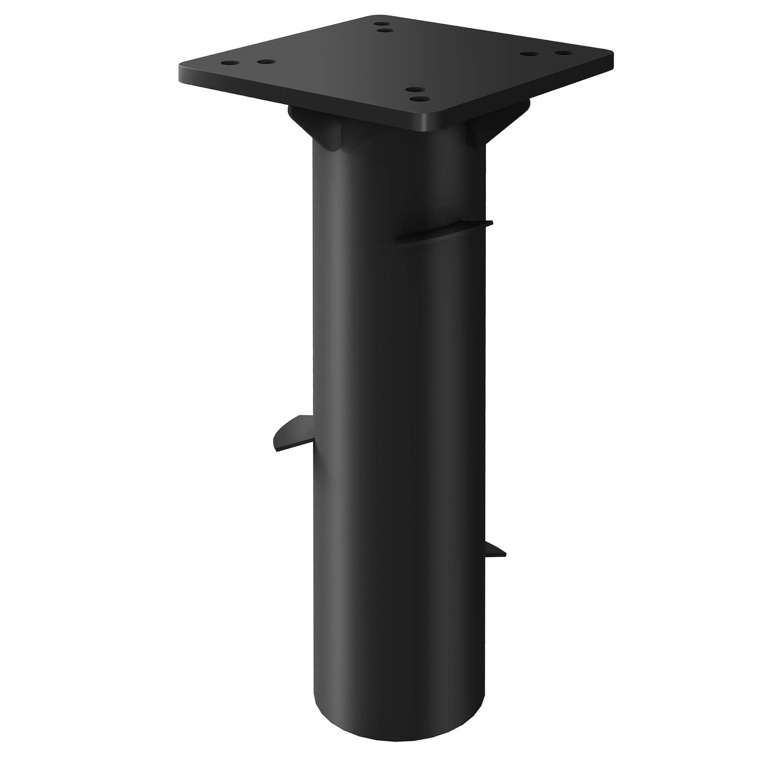 Parasolstativ af beton, udkraget paraplystativ, firkantet paraplyholder, stativ til udkraget paraply 113/92 mm, paraplyvægt til