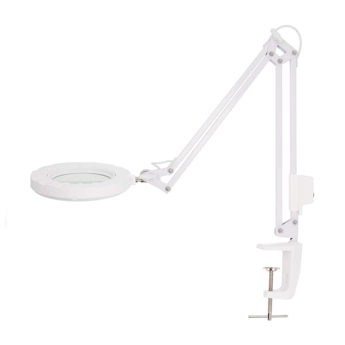 Forstørrelsesbordlampe | Linsestyrke: 3 dioptri | 6500 K | 6 W | 700 lm | Hvid billede
