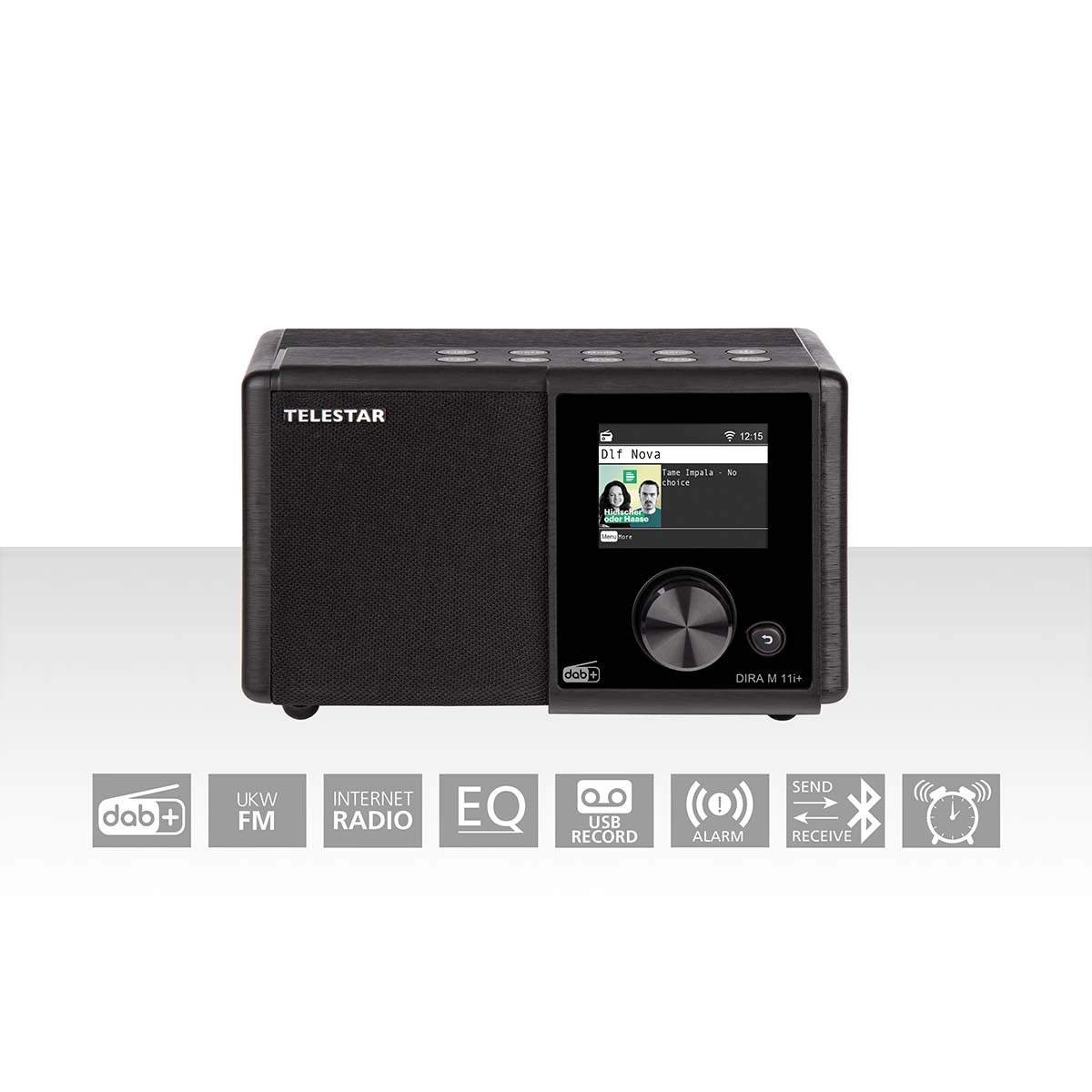 DIRA M11i+ Kompakt multifunktionsradio EWF DAB+ / FM / Internet / Bluetooth billede