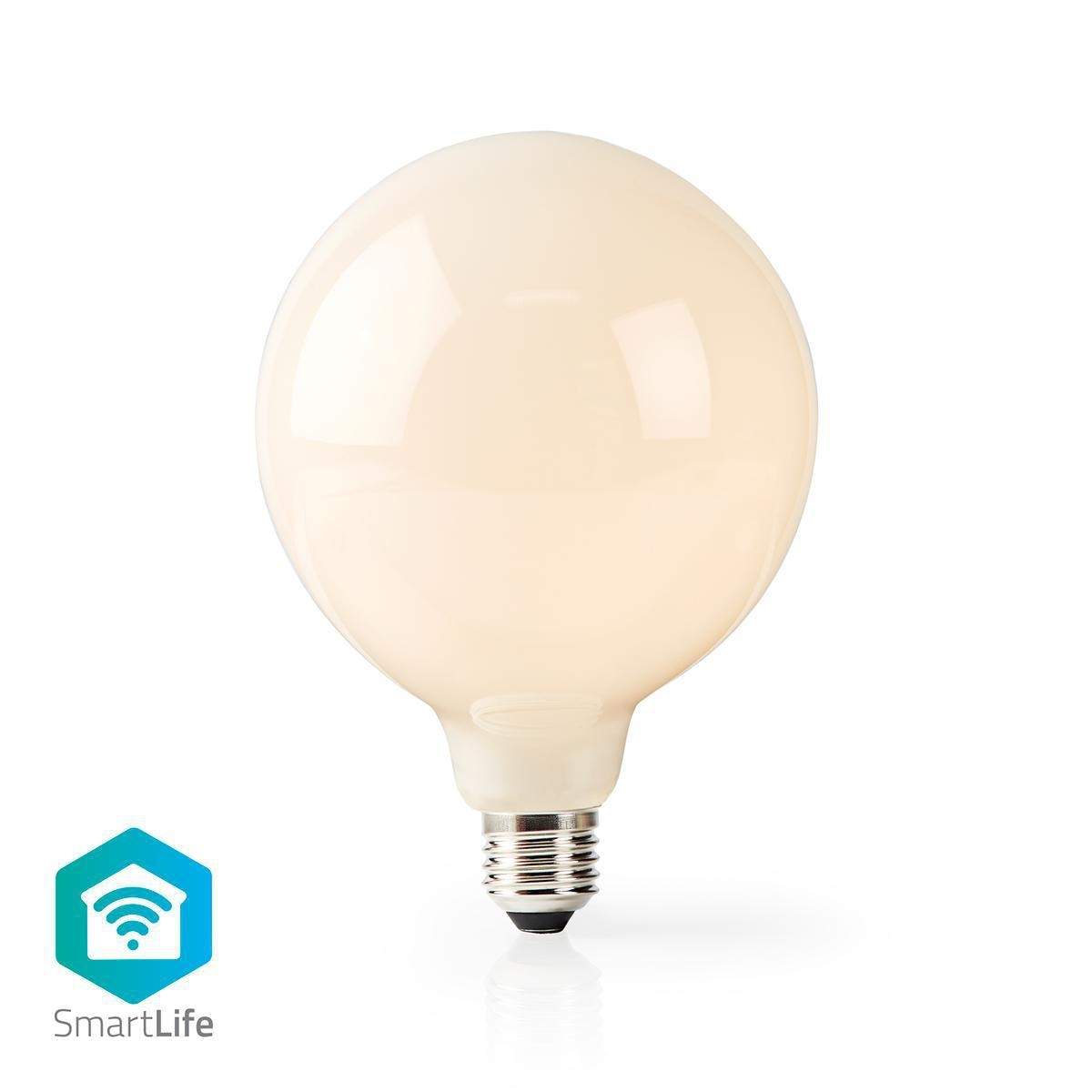 SmartLife LED Glødepære | Wi-Fi | E27 | 500 lm | 5 W | Varm Hvid | 2700 K | Glas | Android™ / IOS | G125 | 1 stk.