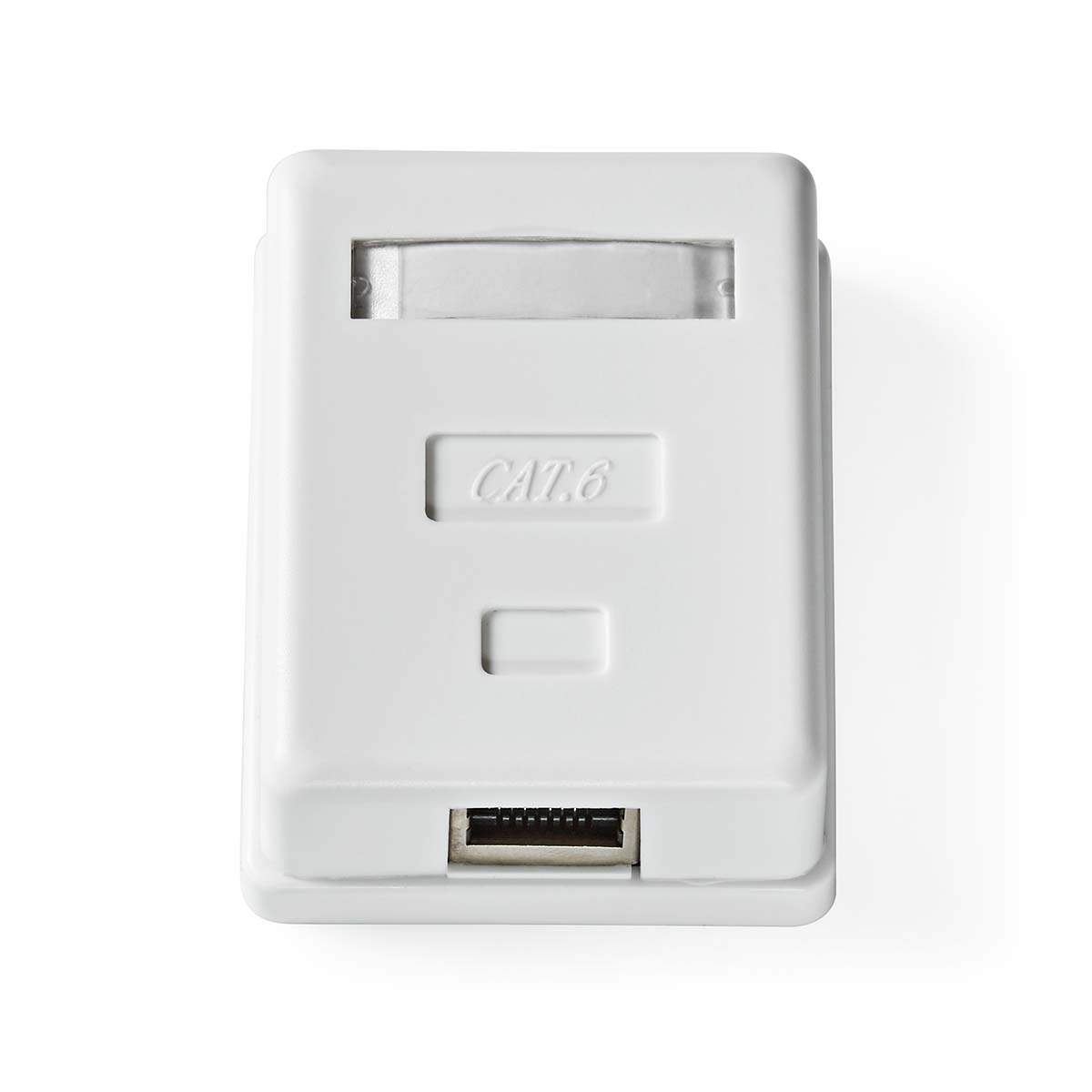 Nätverksvägglåda På väggen 1-Port port(s) STP CAT6 Rak Hona Guldplaterad PVC Vit Låda | Elektronik - Kablar & Adaptrar - Kablar | Pryloteket