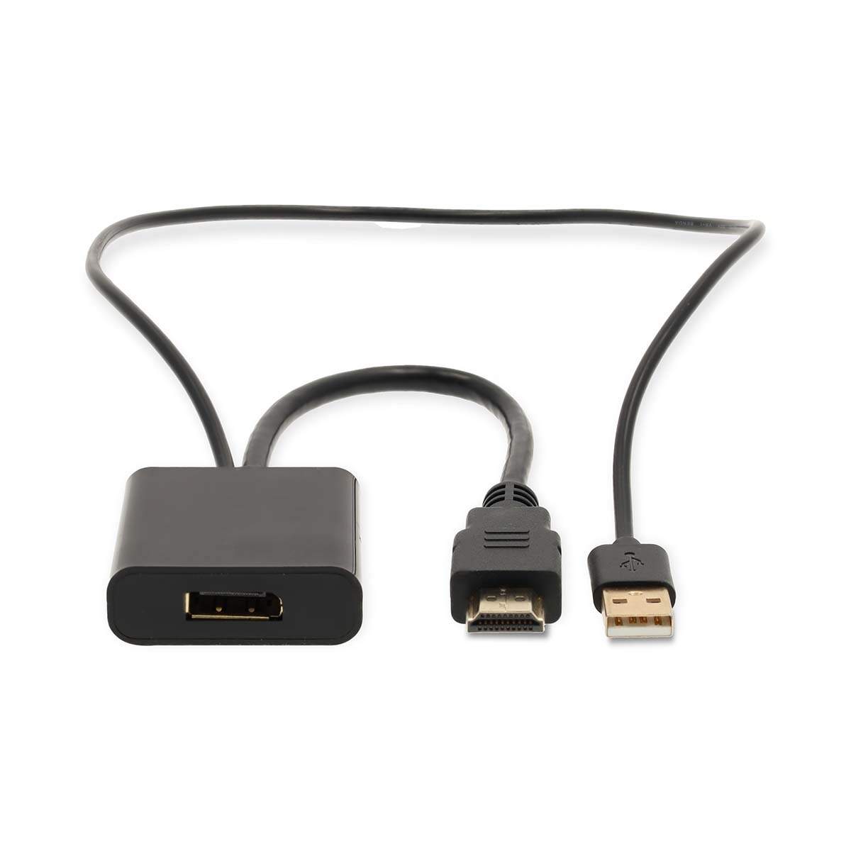 Alternativ bild 1 för Nedis HDMI Adapter | HDMI Connector | DisplayPort Male / USB-A Male