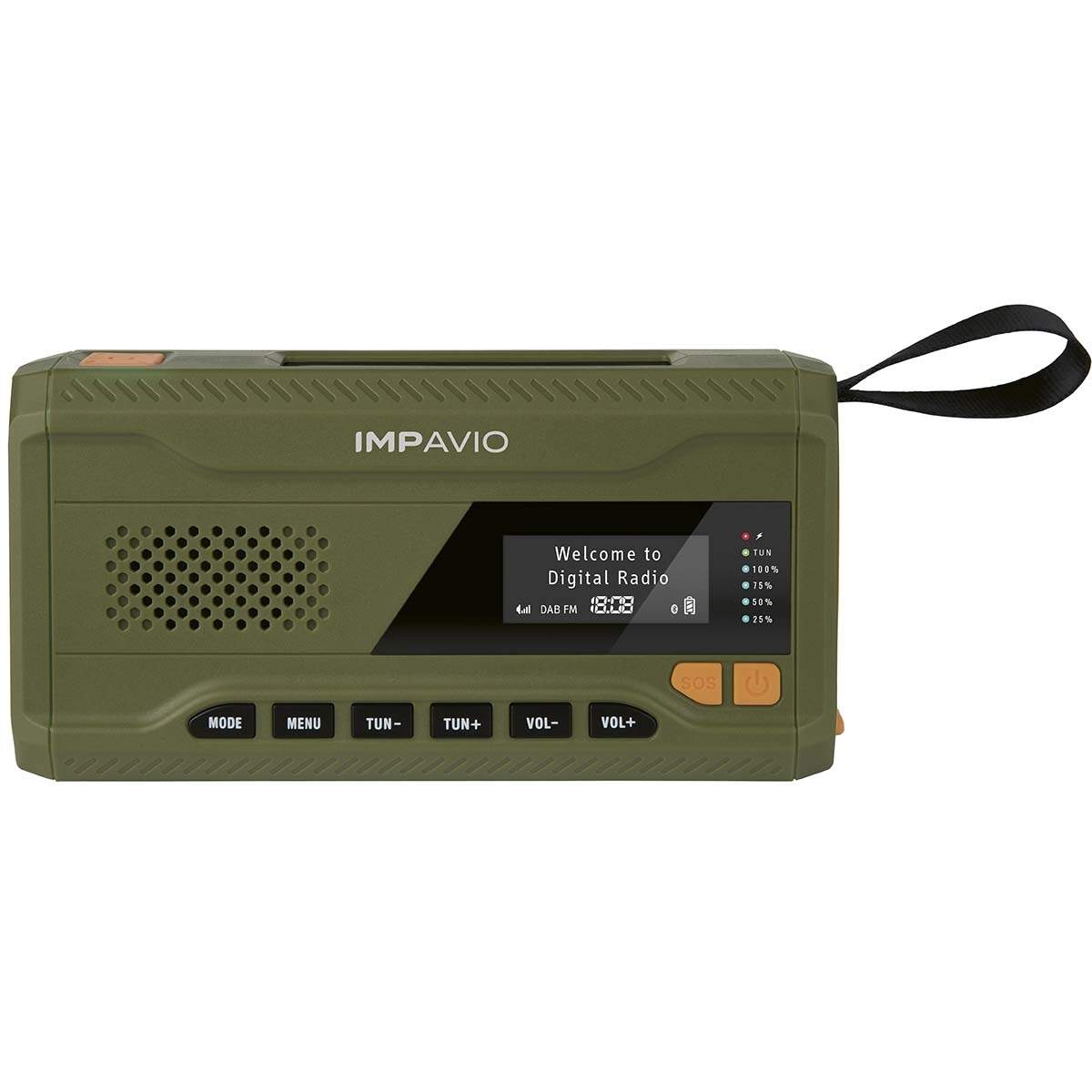 DAB1 Robust DAB+/FM udendørs radio