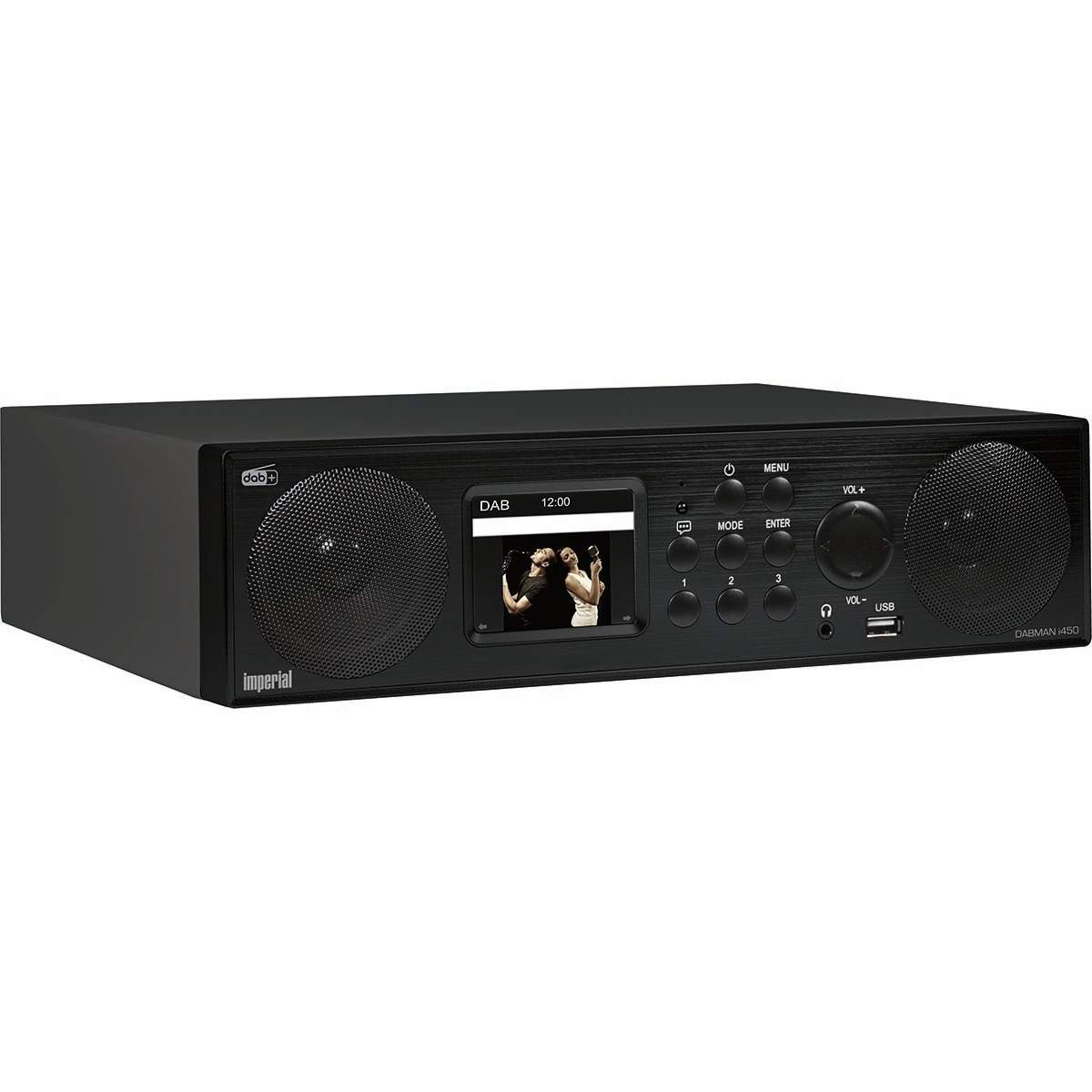 DABMAN i450 Hybrid Stereo Radio DAB+ / FM / Internet /Bluetooth Sort