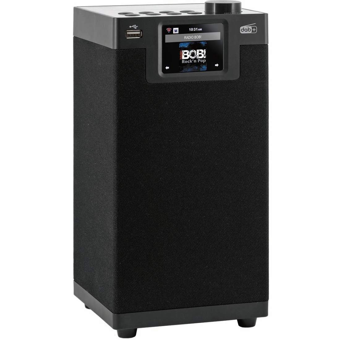 DABMAN i610 Multifunktionell stereoradio DAB+ / FM / Internet / Bluetooth Svart | Elektronik - Kablar & Adaptrar - Adaptrar & Signalomvandlare - Ljud | Pryloteket