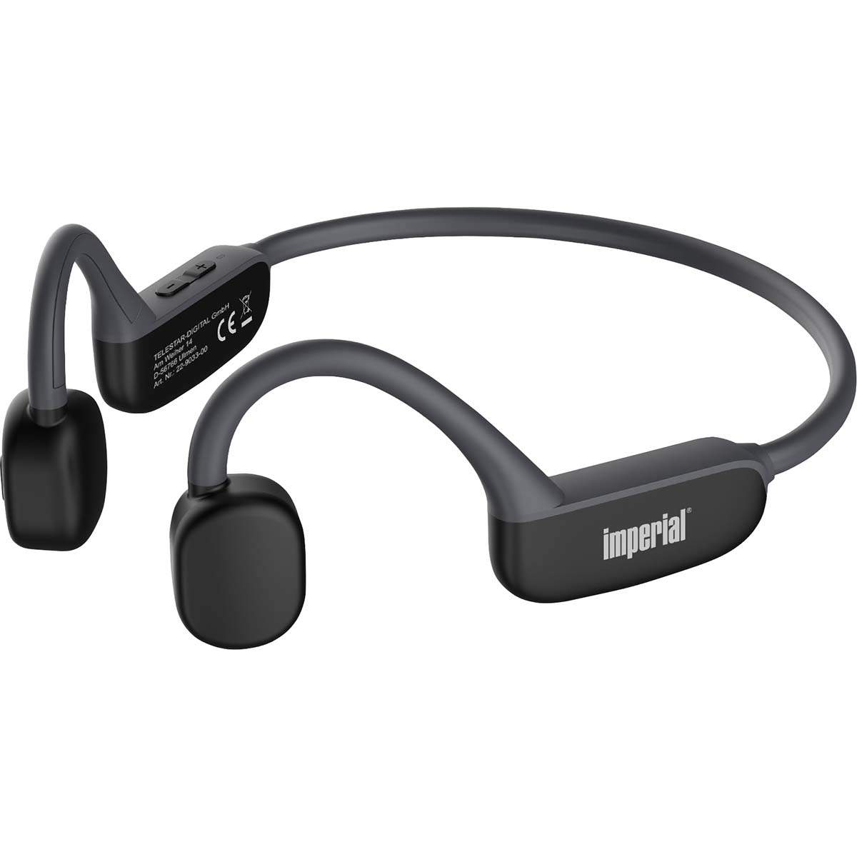 bluTC active 1 Bone Conduction-hovedtelefoner Sort billede