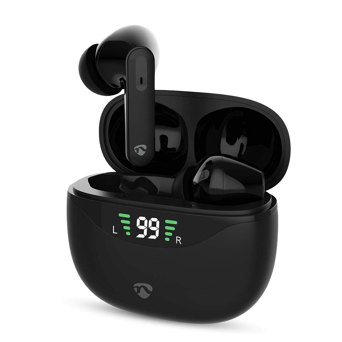 Fuldt Trådløse hovedtelefoner | ANC (Active Noise Cancelling) | Bluetooth® | Maksimal batteritid: 30 timer | Touch Control | Opl billede