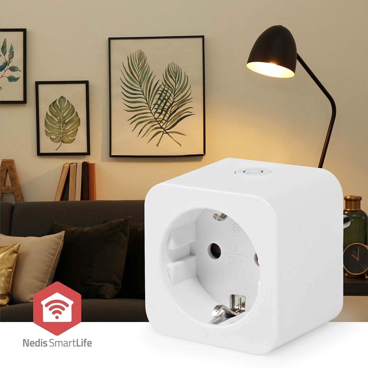 Alternativ bild 1 för Nedis SmartLife Smart Plug | Zigbee 3.0 | Strömmätare | 3680 W | Hybrid (CEE 7/7)
