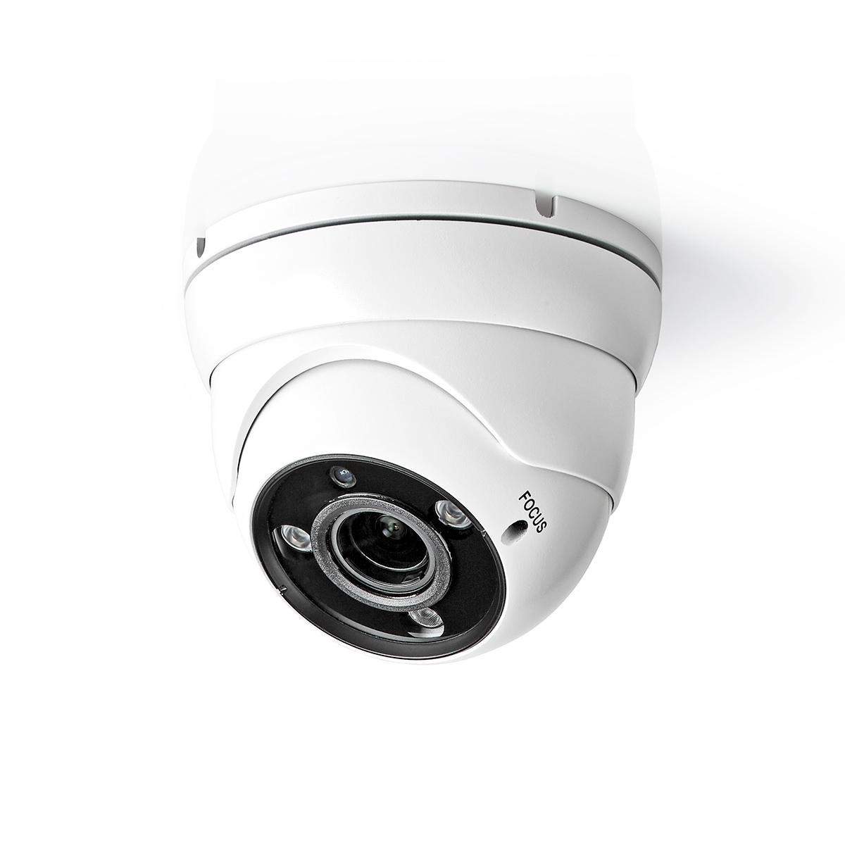 CCTV sikkerhed kamera | Full HD 1080p | Nattesyn: 30 m | Strømforsyning | 1/3" CMOS | Betragningsvinkel: 96 ° | Linse: 2.8 - 12