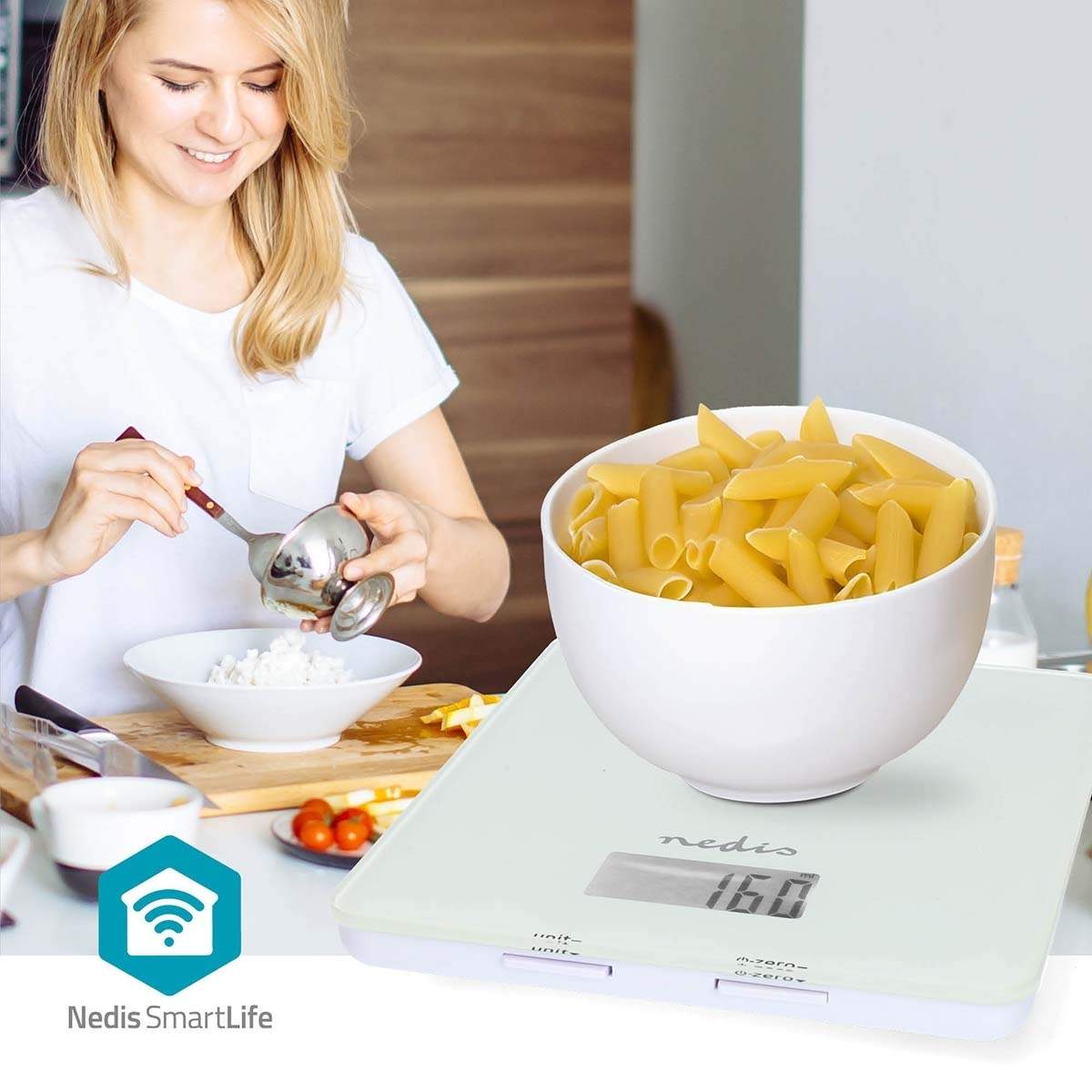 Alternativ bild 1 för Nedis SmartLife Köksvåg