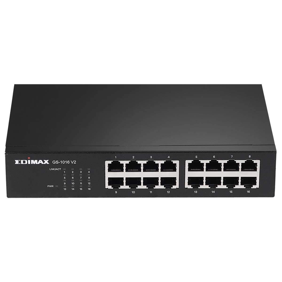 16-Port Gigabit Switch Sort billede