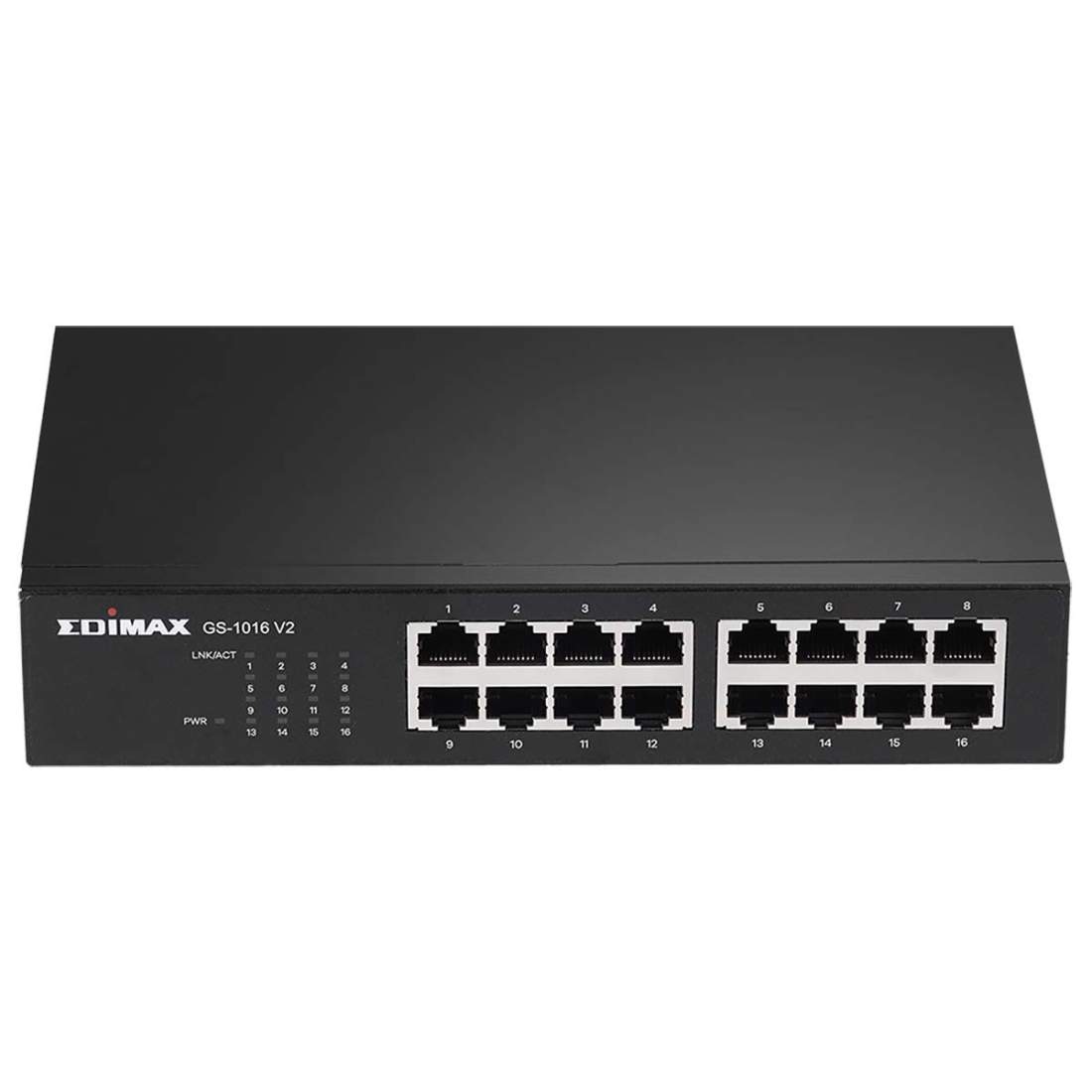 16-portars Gigabit Switch Svart | Elektronik - Kablar & Adaptrar - Adaptrar & Signalomvandlare - Video | Pryloteket