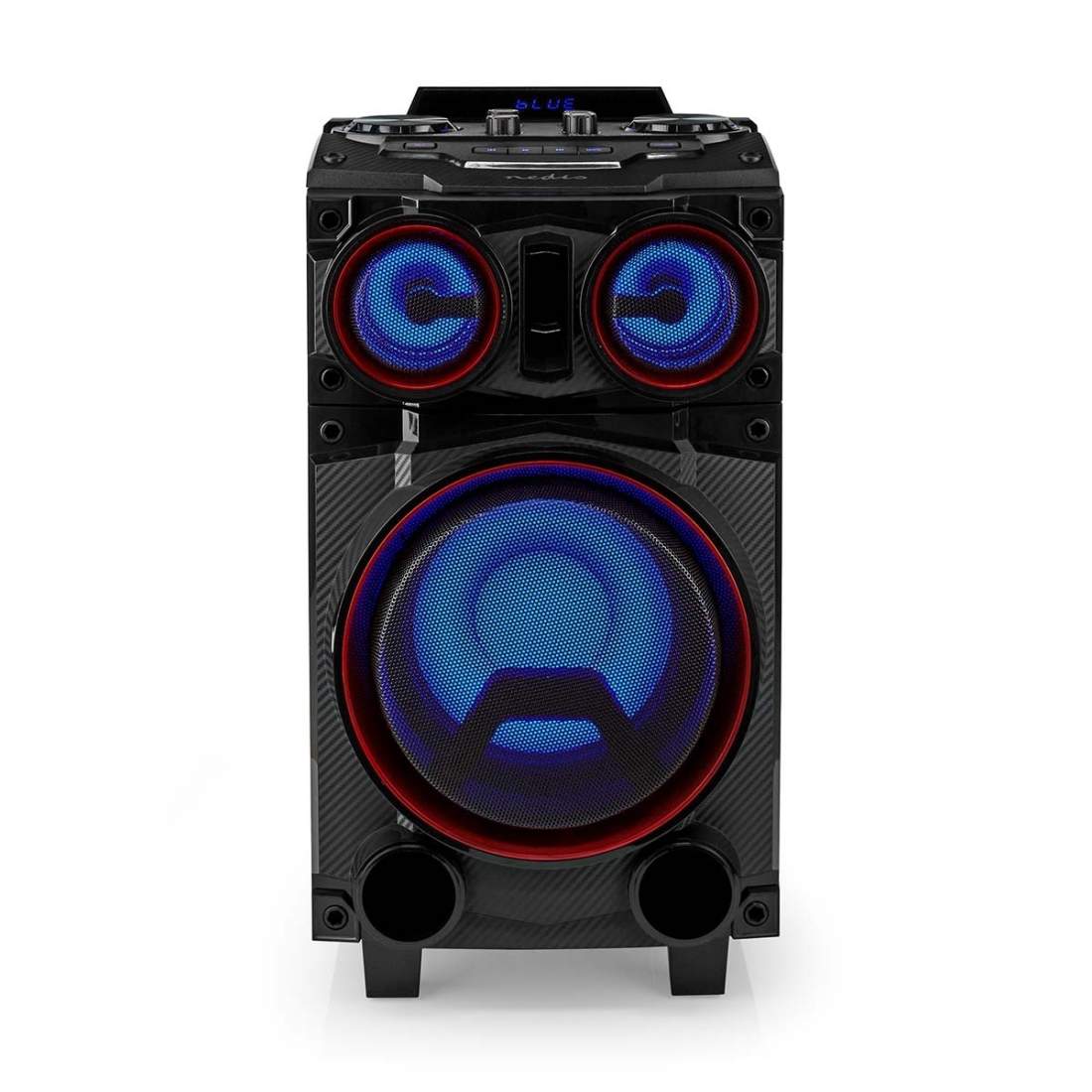Bluetooth® Party Speaker Maximal batteritid: 6.5 timmar 120 W Bärhandtag Festljus Equalizer Svart | Elektronik - Ljud & Bild - Högtalare | Pryloteket