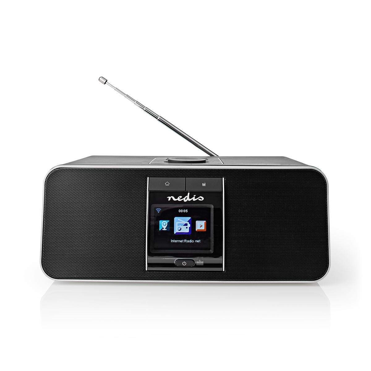 Internet Radio | Borddesign | Bluetooth® / Wi-Fi | DAB+ / FM / Internet | 2.4 " | Farveskærm | 42 W | Fjernstyret | App-styret |
