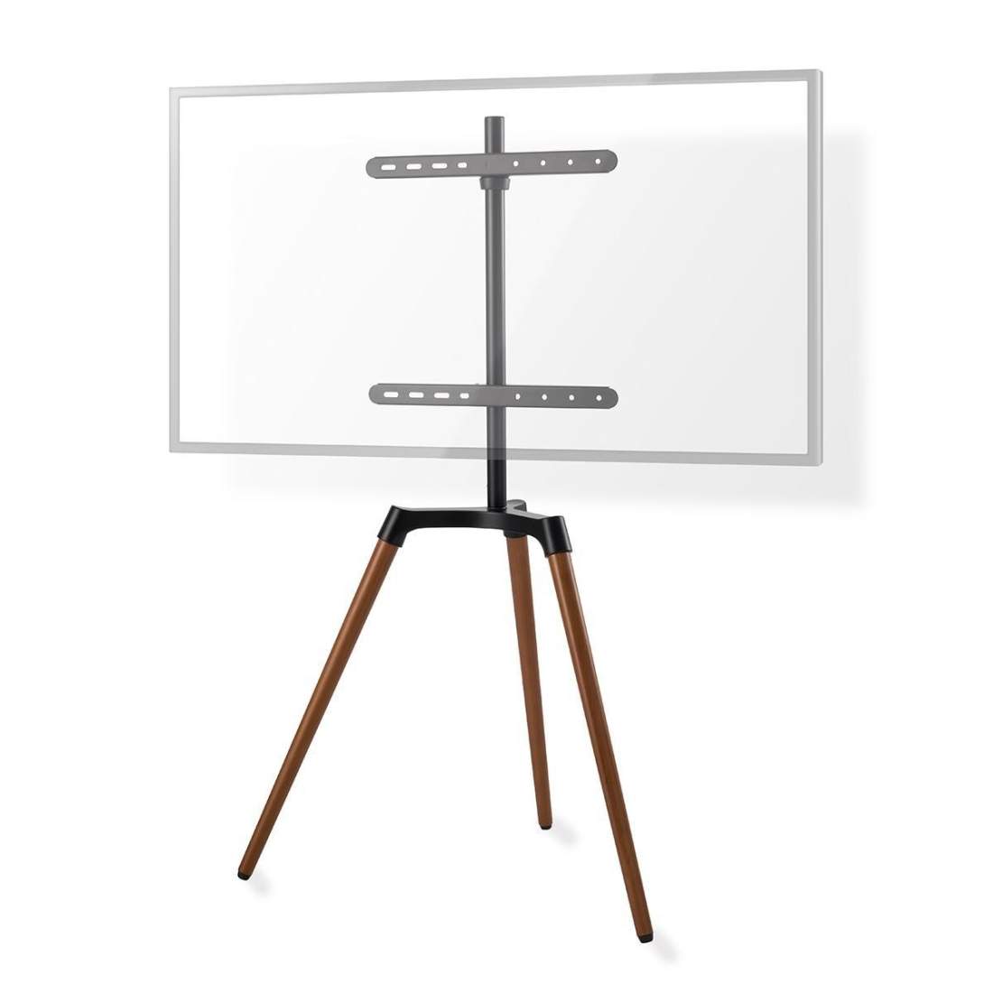 Produktfoto för Nedis TVSM7060BK stand - tripod - for LCD TV - black beech 35 kg 65" 200 x 200 mm