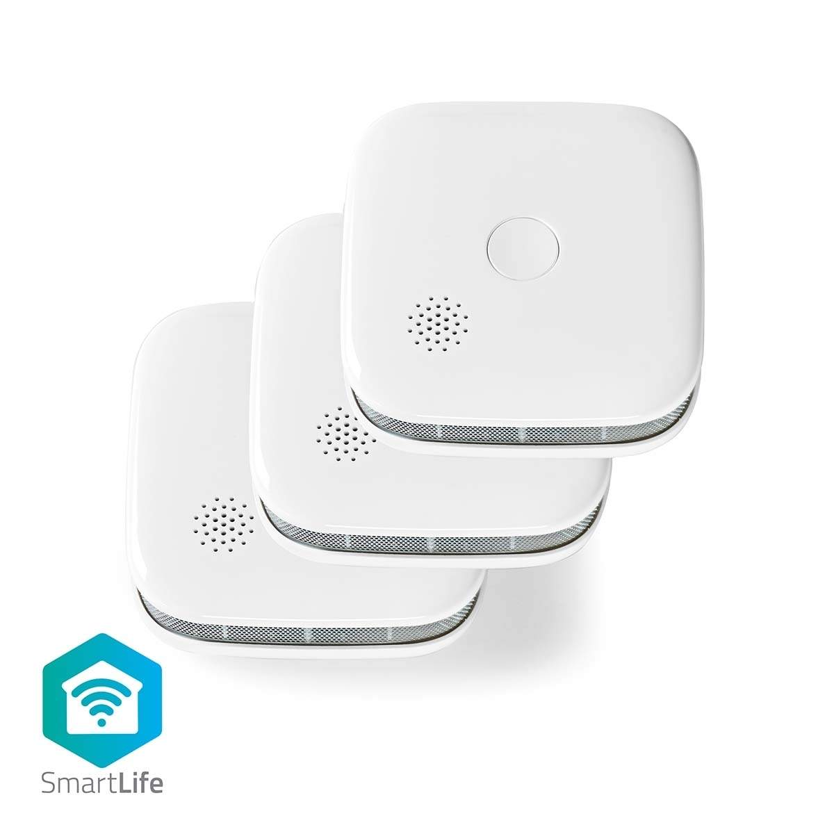 SmartLife Rökdetektor Wi-Fi Batteridriven Givarlivscykel: 10 år EN 14604 Max. batteritid: 24 Månader 85 dB Vit 3 | Elektronik - Ljud & Bild - Kameror & Tillbehör - Kameror | Pryloteket