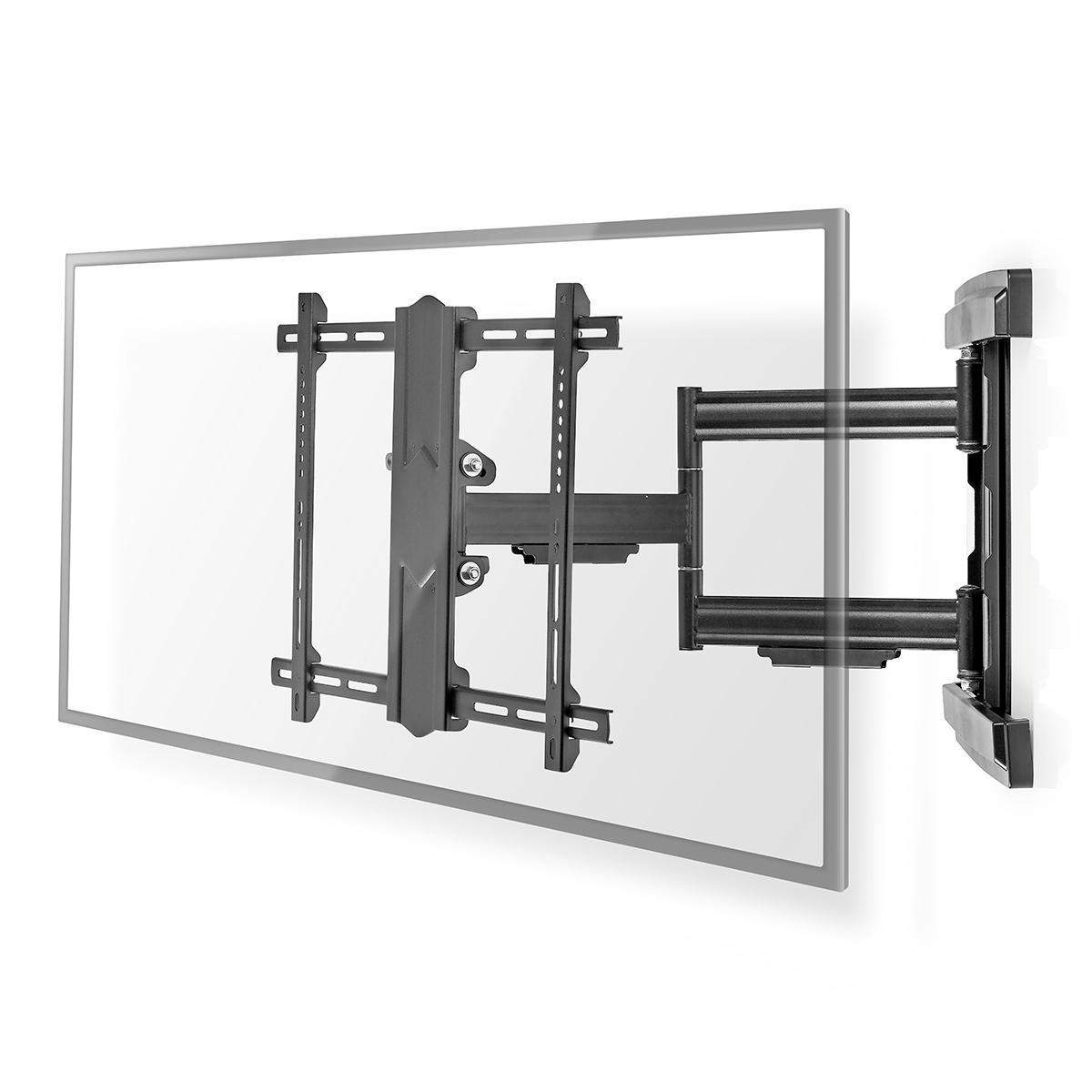Alternativ bild 0 för Nedis TVWM6550BK bracket - full-motion - for TV - black 50 kg 80" 200 x 100 mm