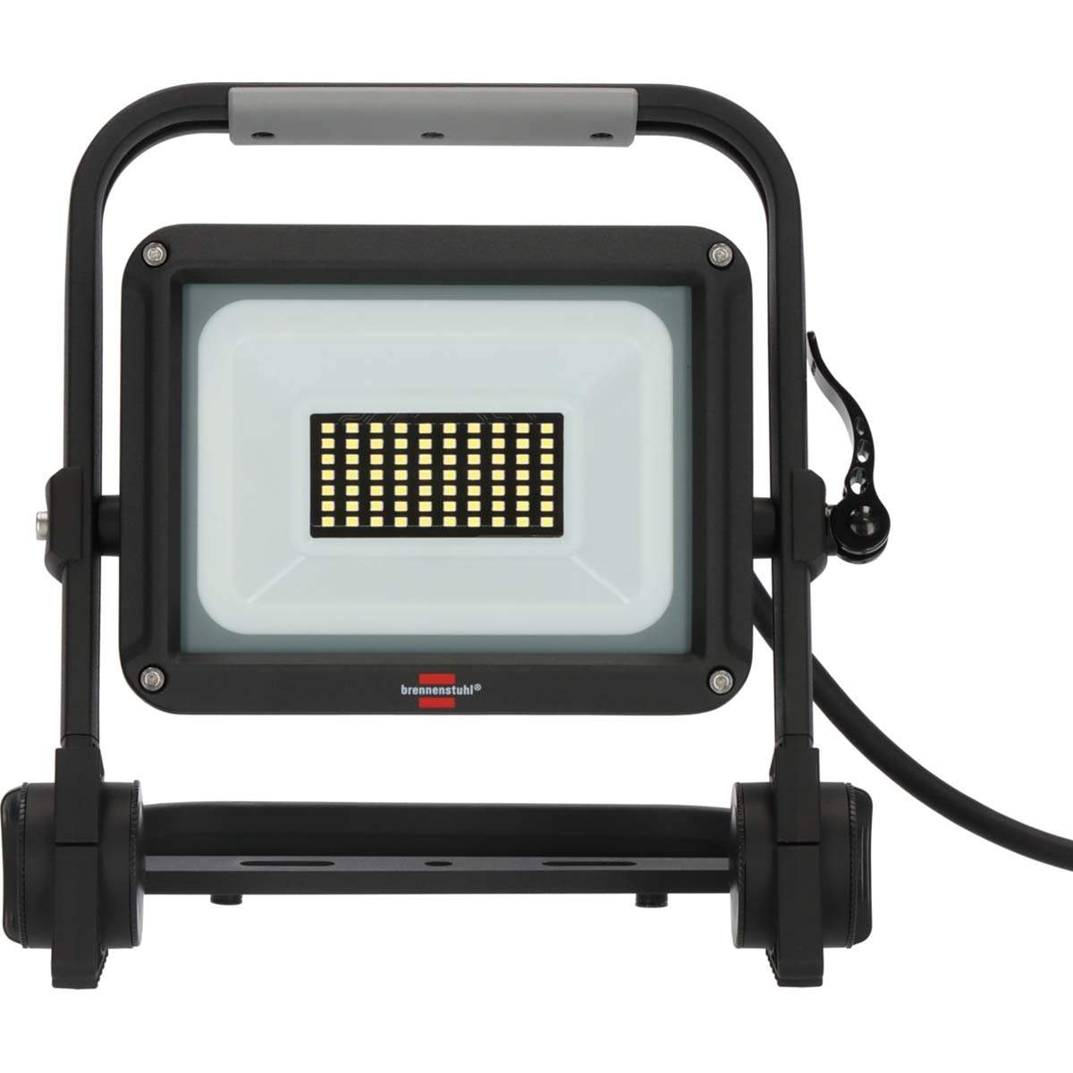 Mobil LED konstruktionslampe JARO 4060 M / LED nødbelysning til udvendig 30W (arbejdslampe med 3m kabel og hurtigudløsning, LED