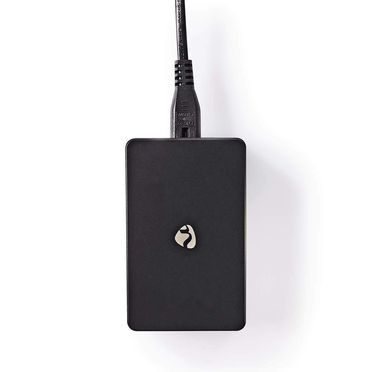 Vægoplader | 2x 3.0 A / 3x 2.4 A | Antal output: 5 | Porttype: 1x USB-C™ / 4x USB-A | Uden Kabel | 63 W | Automatisk Valgt Spænd