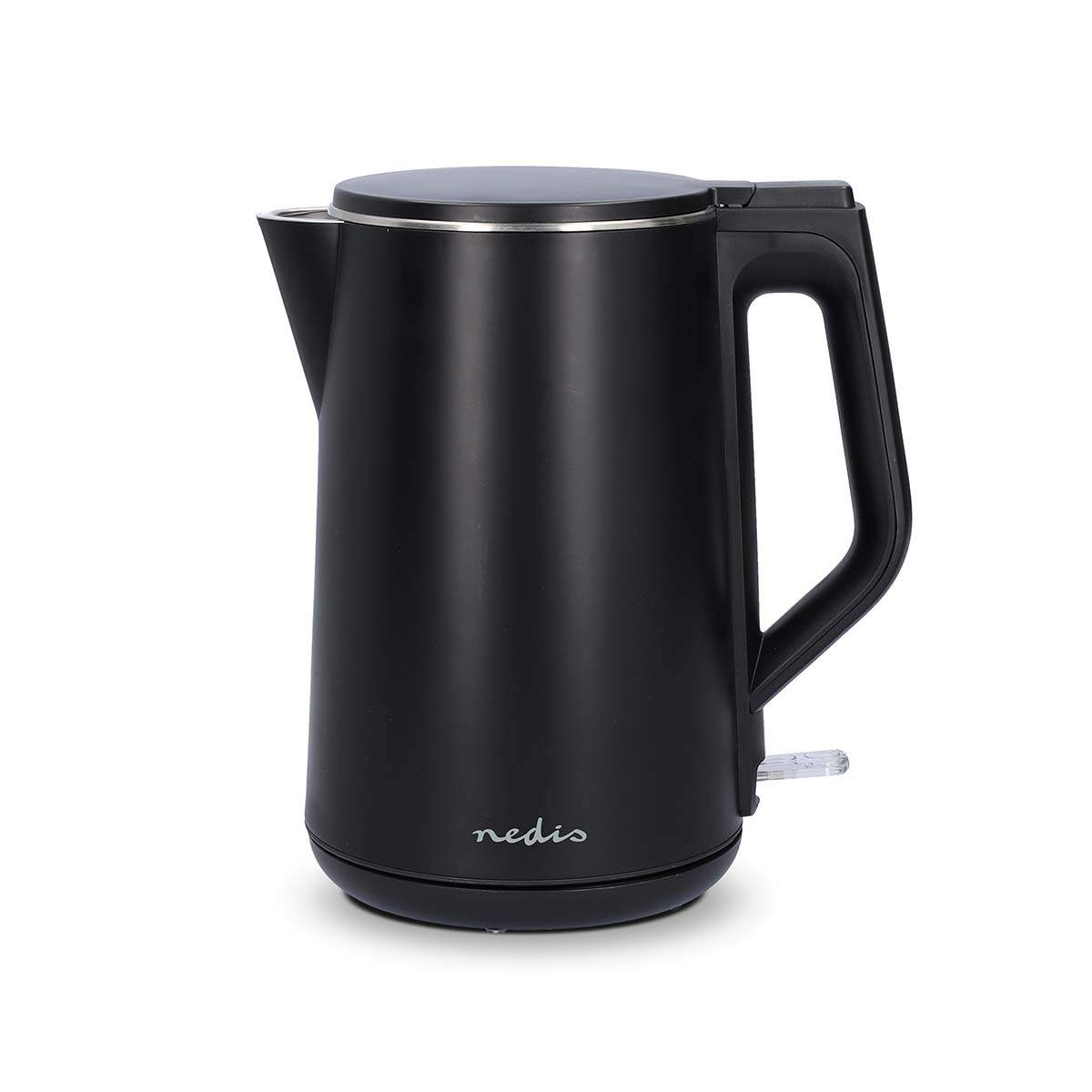 Elkedel | 1.5 l | Plast | Sort | Drejelig 360 grader | Skjult varmeelement | Strix®-controller | Beskyttelse mod kogetørring billede