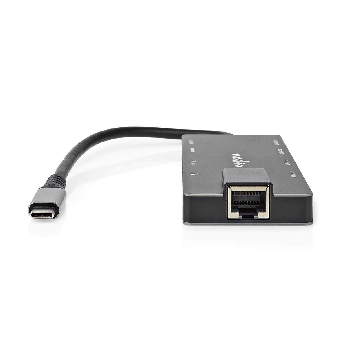 Alternativ bild 1 för Nedis - docking station - USB-C - HDMI - GigE