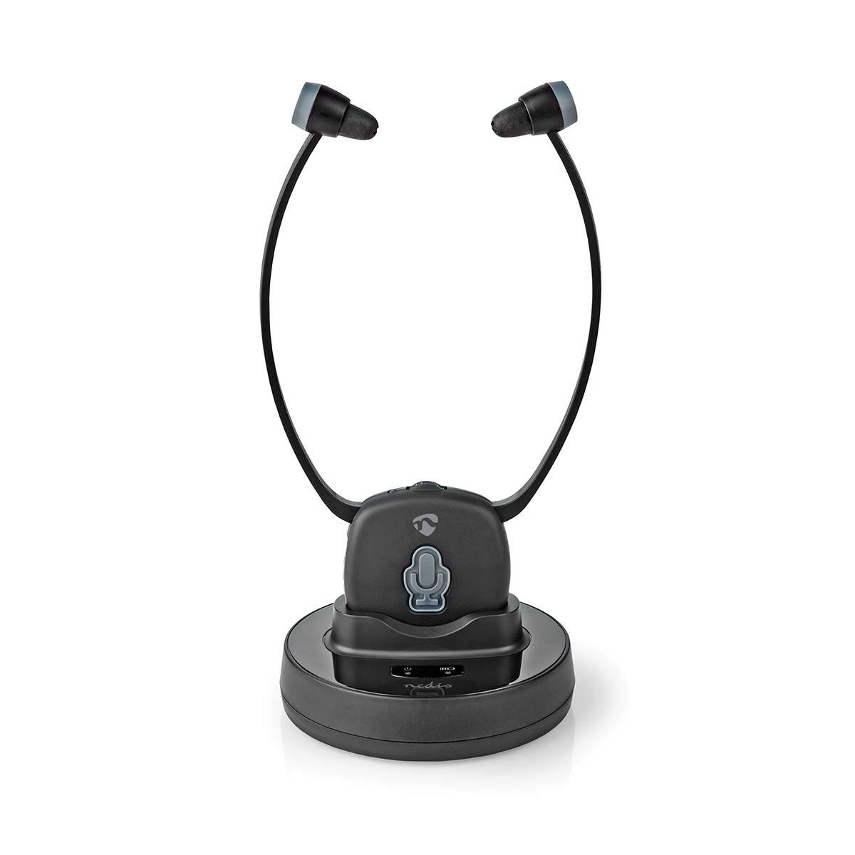 Trådløst TV hovedtelefoner | RF | In-Ear | Maksimal batteritid: 7 timer | 25 m | Digital lyd | Opladningsstation | Balancekontro