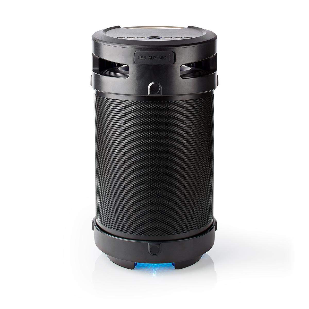 Bluetooth® Party Boombox | 3.5 timer | 4.1 | 210 W | Medieafspilning: AUX / USB | IPX5 | Kan parres | Bærehåndtag | Fest lys | S