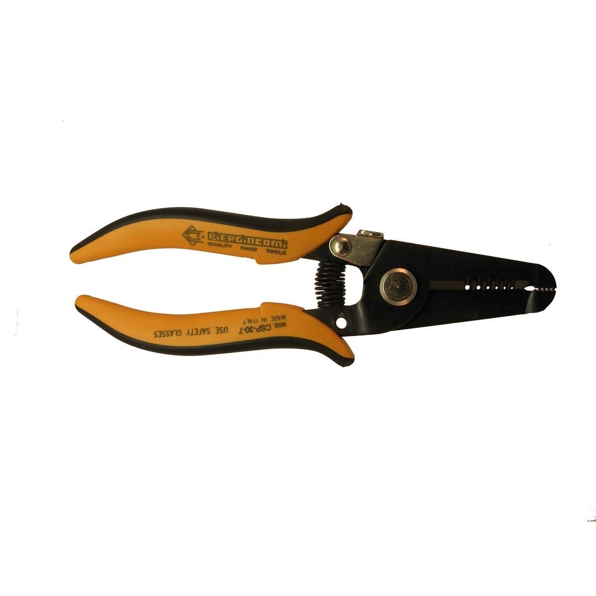 Saks, wire stripper, tang i ét værktøj