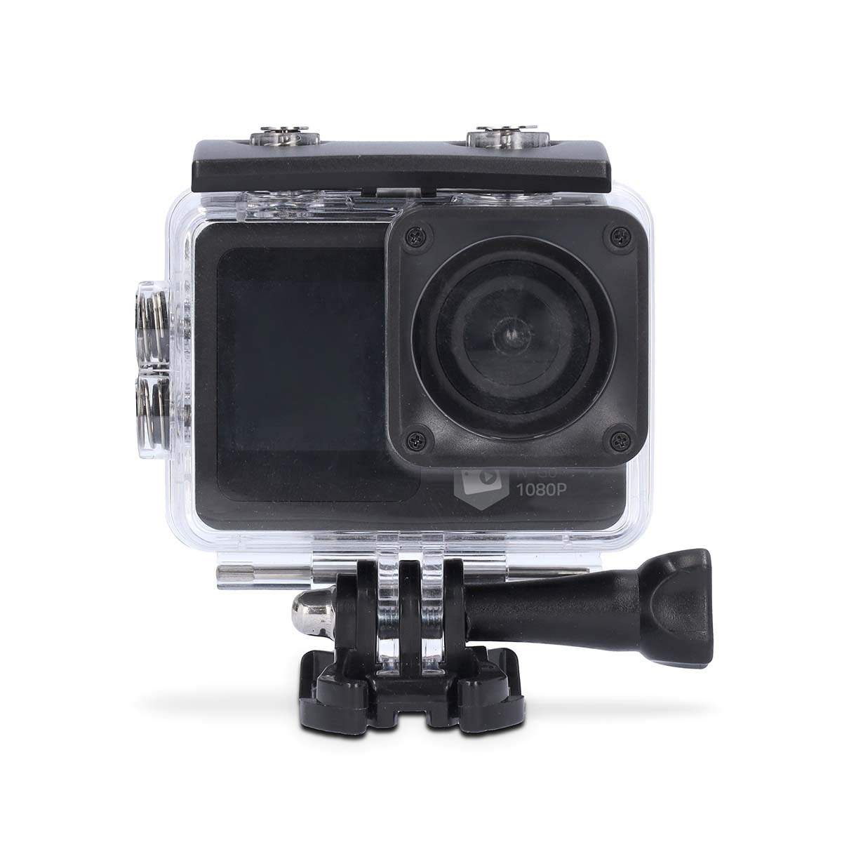 Action Kamera Dubbel Skärm 1080p@30fps 12 MPixel Vattentät upp till: 30.0 m 70 min Wi-Fi App tillgänglig för: Andr | Elektronik - Tillbehör Mobil & Surfplatta - Mobiltillbehör - Mobilkablar - Tillbehör | Pryloteket