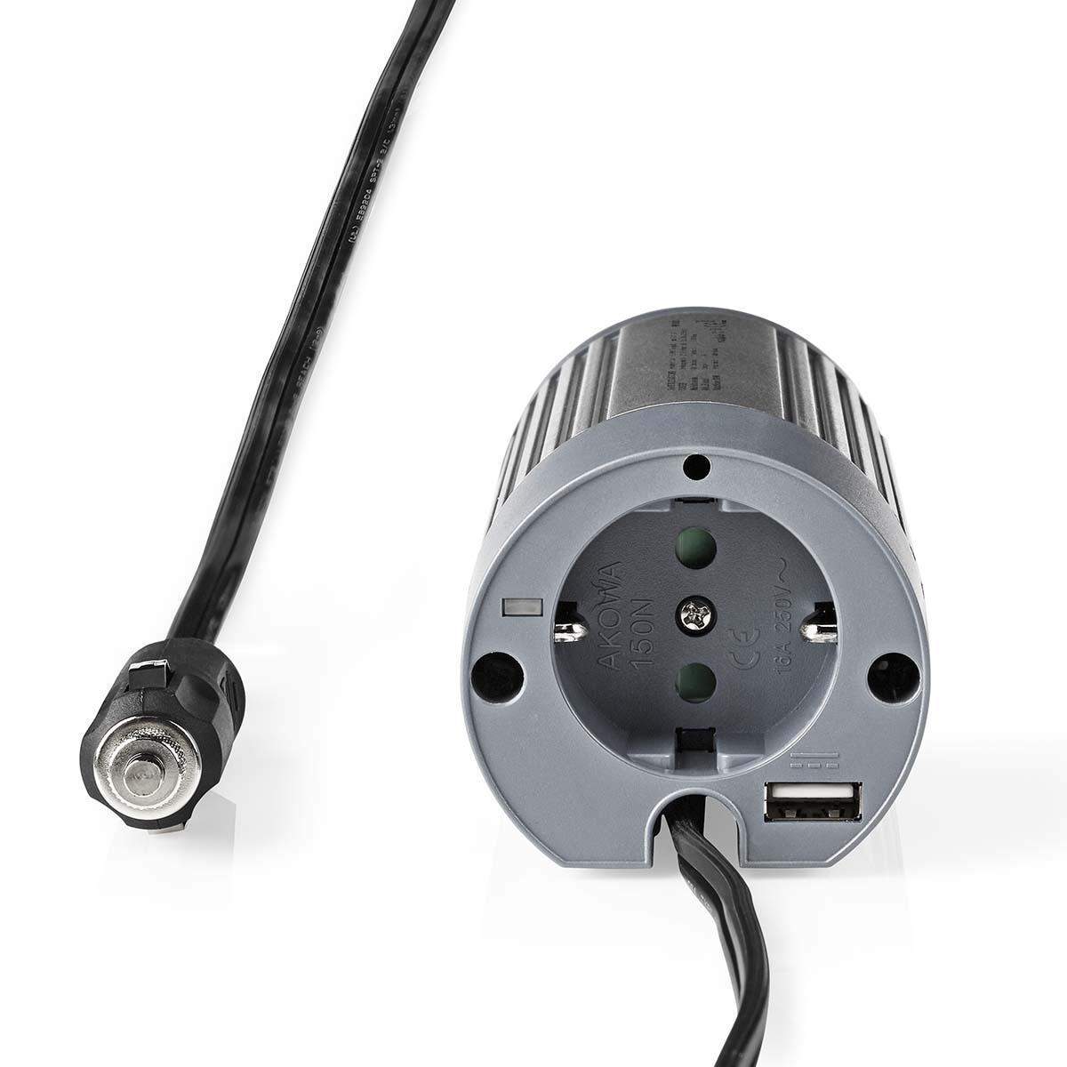 Power Inverter Modificeret sinus | Indgangsspænding: 24 V DC | Enhedens strømudgangsforbindelse: Type F (CEE 7/3) | 230 V AC 50