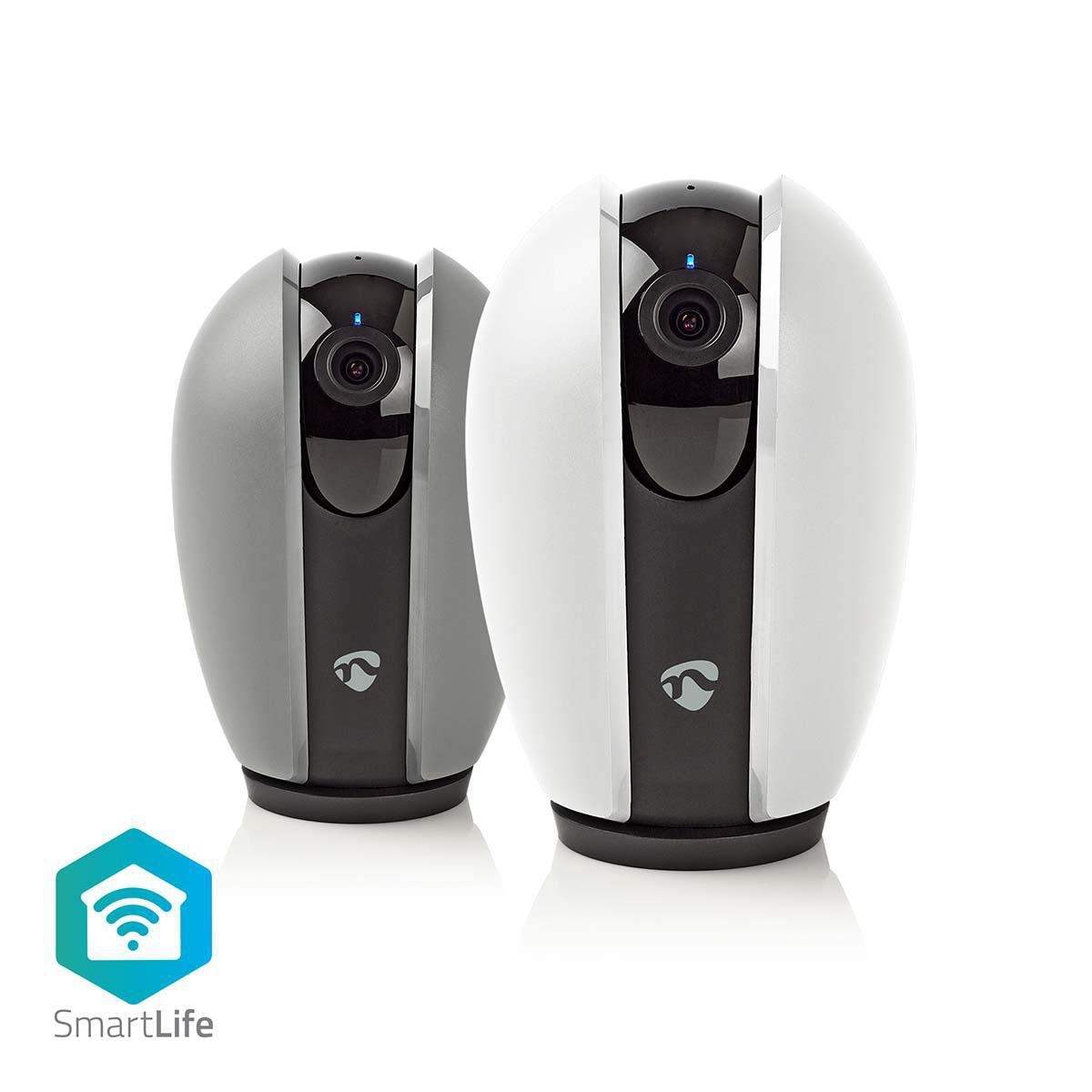 SmartLife Indendørs Kamera | Wi-Fi | HD 720p | Pan tilt | Cloud Storage (mulighed) / microSD (ikke inkluderet) | Med bevægelsess
