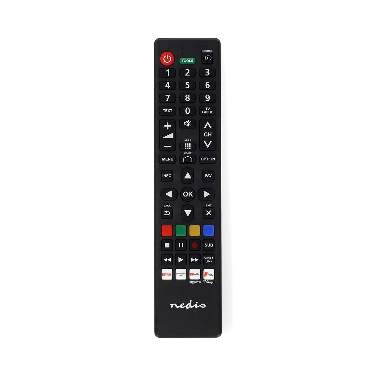 Ersättnings Fjärrkontroll Passar till: Panasonic / Sharp Förprogrammerad 1 Enhet Amazon Prime / Disney + Button / Netfli | Hem & Hobby - Hem & Hushåll - Bygg | Pryloteket