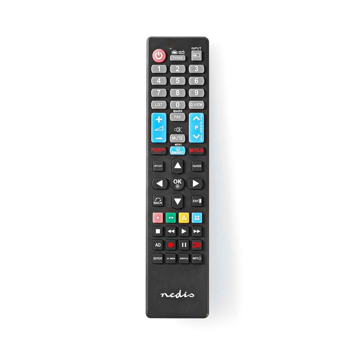 Erstatnings Fjernbetjening | Egnet til: LG | Fast | 1 Enhed | Amazon Prime / Disney + Button / Netflix-knap / Rakuten TV Button
