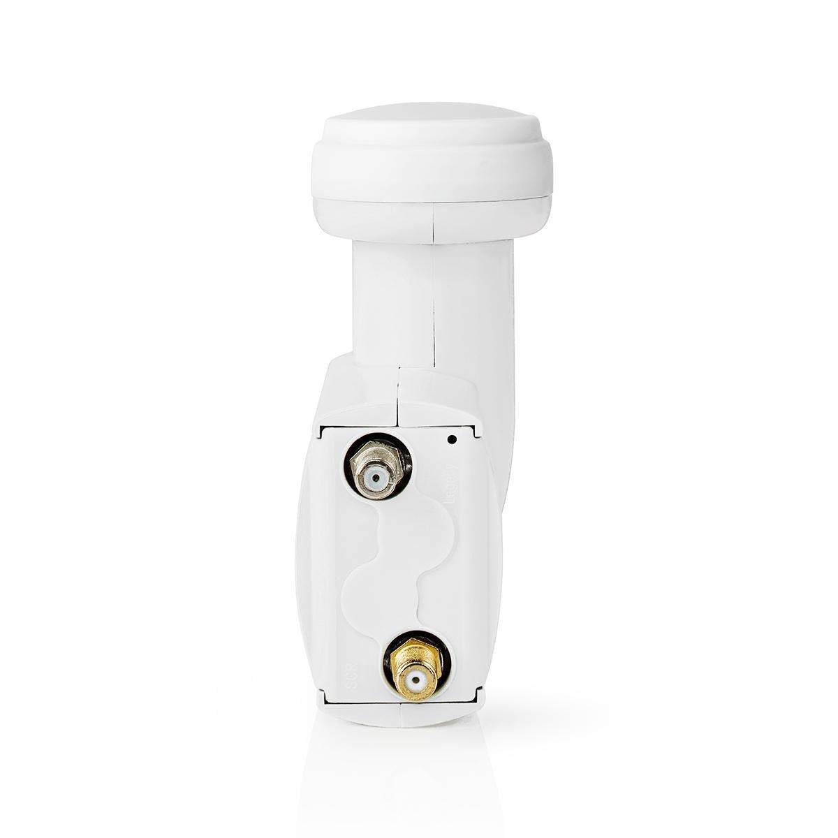 LNB | SatCR | Udgangsforbindelse: 2x F-Connector | Støjfigurinterval: 0.80 dB | Konverteringsydelse: 58 - 60 dB | Hvid