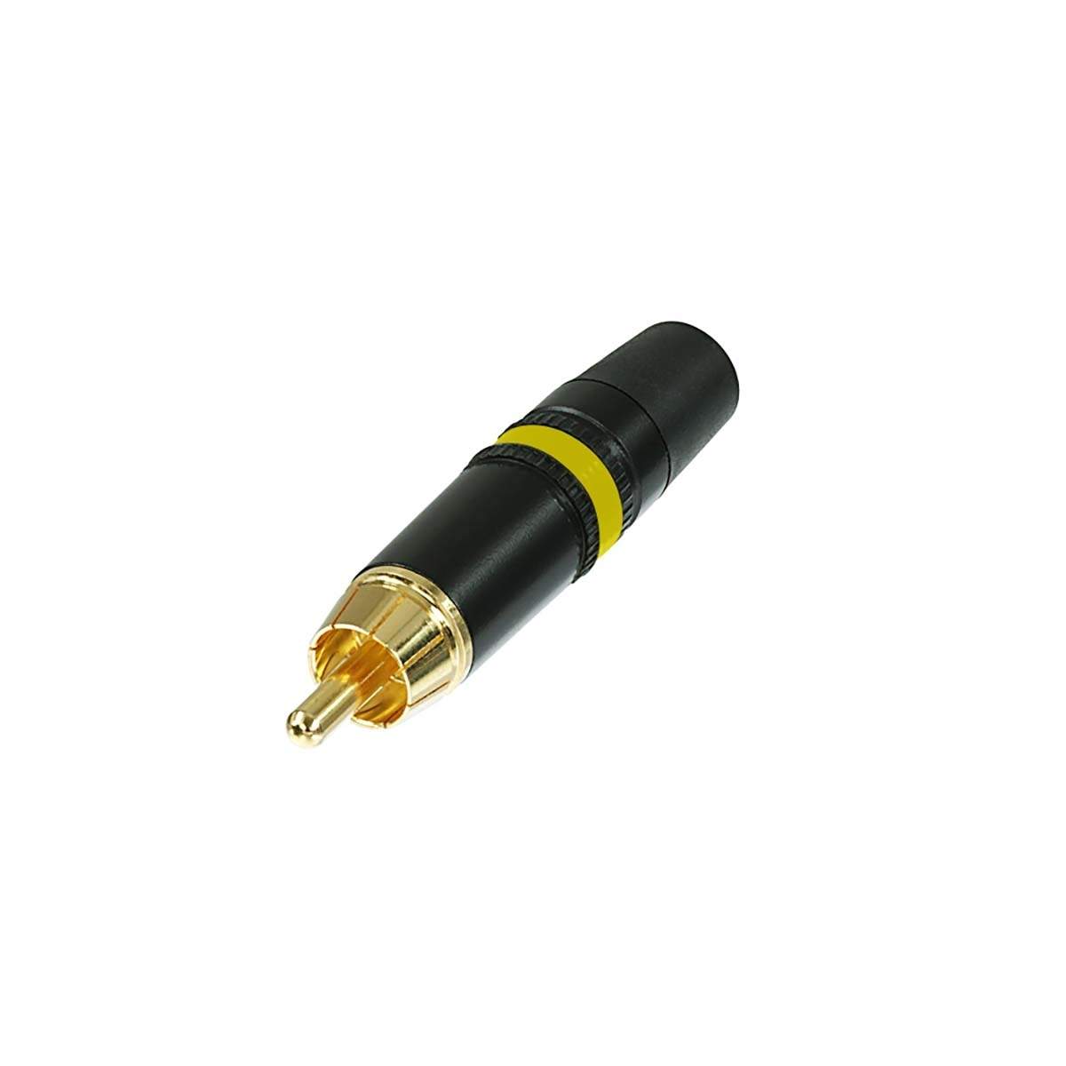 Composite Video-Stik RCA Han Han Sort