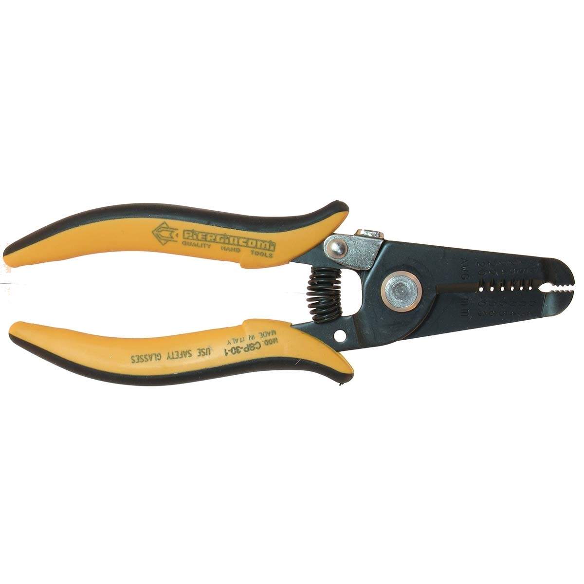 Saks, wire stripper, tang i ét værktøj