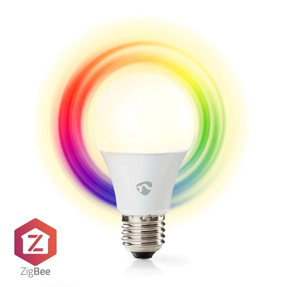 SmartLife Fuld Farve Pære | Zigbee 3.0 | E27 | 806 lm | 9 W | RGB / Varm til kølig hvid | 2200 - 6500 K | Android™ / IOS | Pære billede