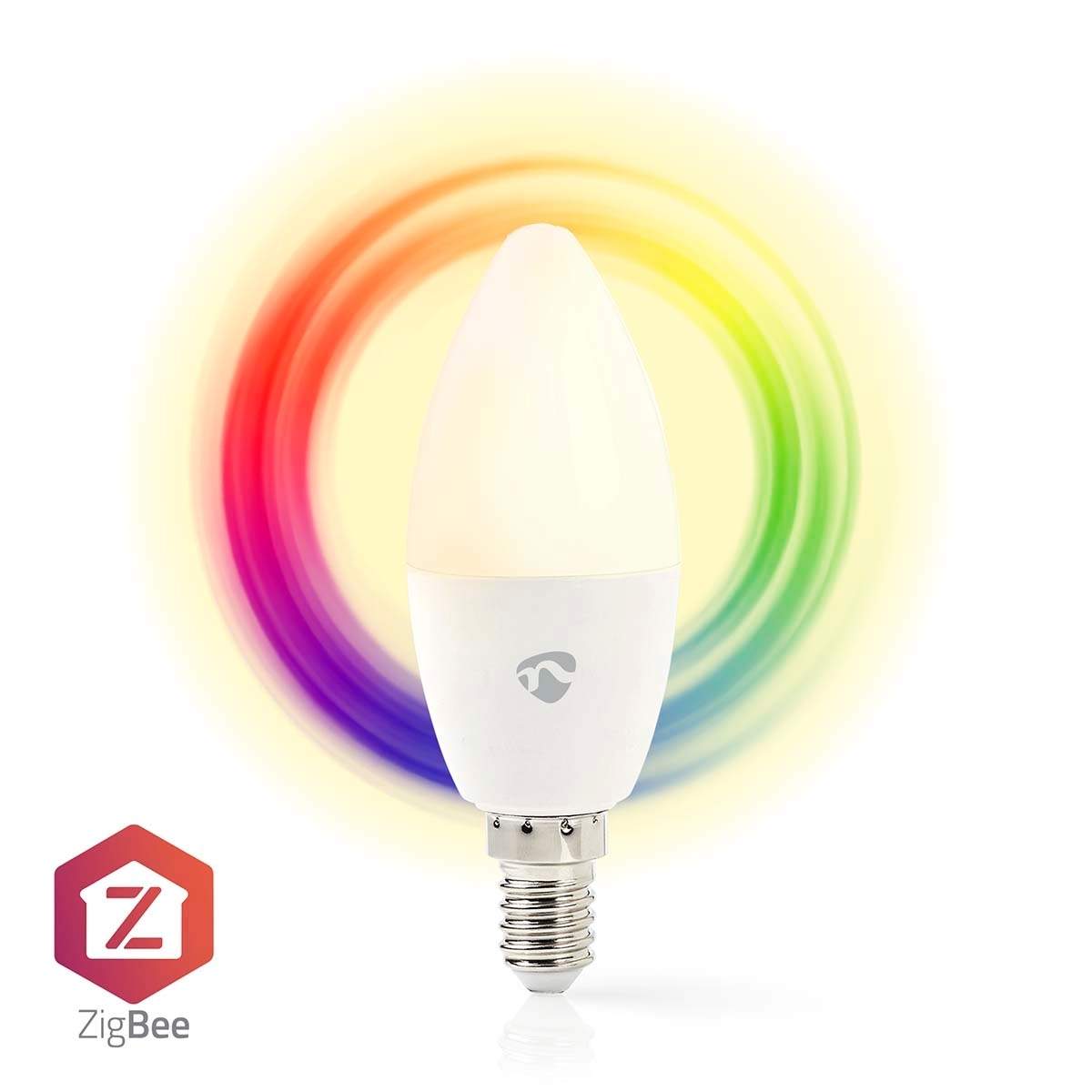 SmartLife Full Färg Glödlampa Zigbee 3.0 E14 470 lm 4.9 W RGB / Varm till cool vit 2200 - 6500 K Android™ / IOS | Sport & Fritid - Friluftsliv & Camping - Belysning | Pryloteket