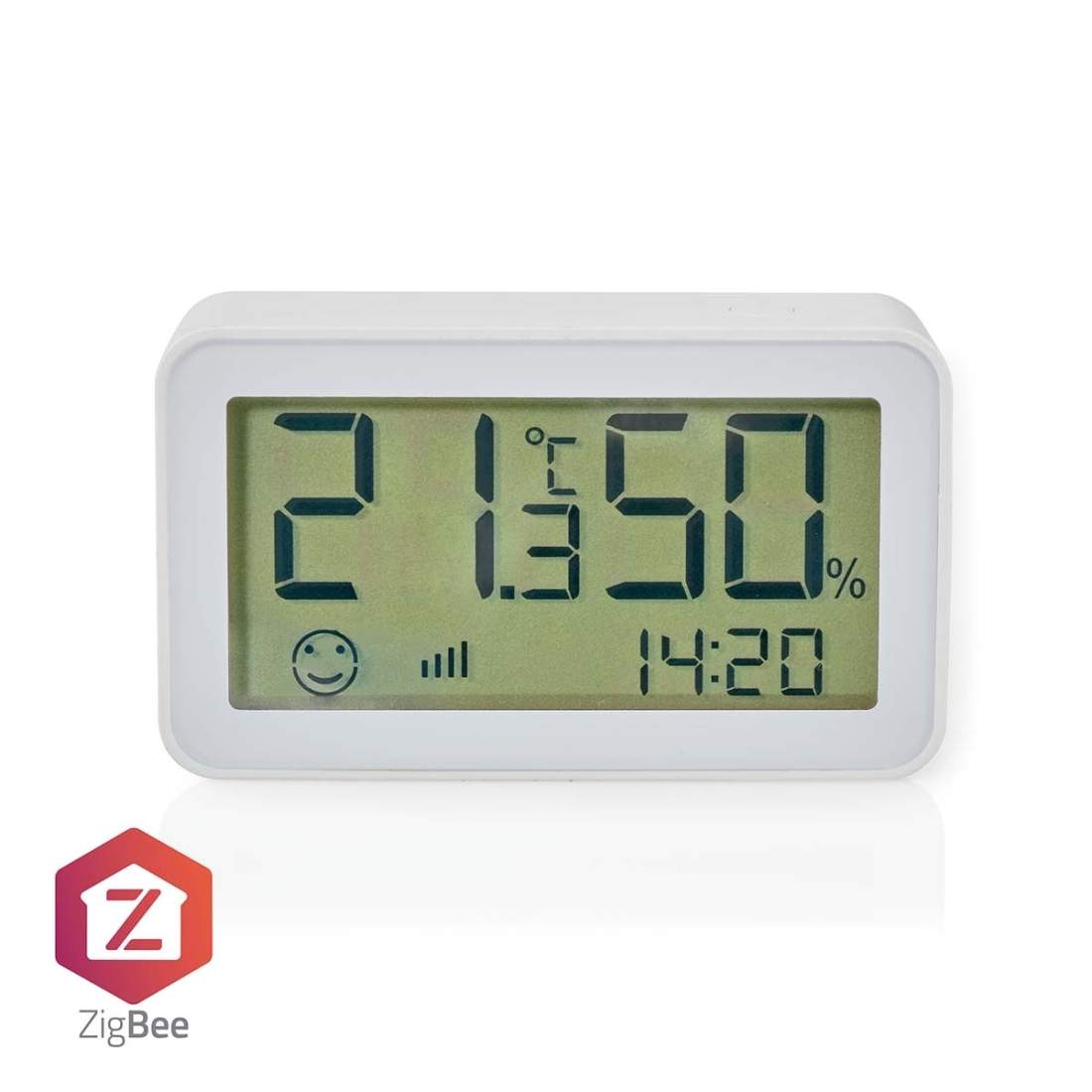 SmartLife Klimatsensor Zigbee 3.0 Batteridriven Android™ / IOS Vit | Hem & Hobby - Hem & Hushåll - Inomhusklimat | Pryloteket