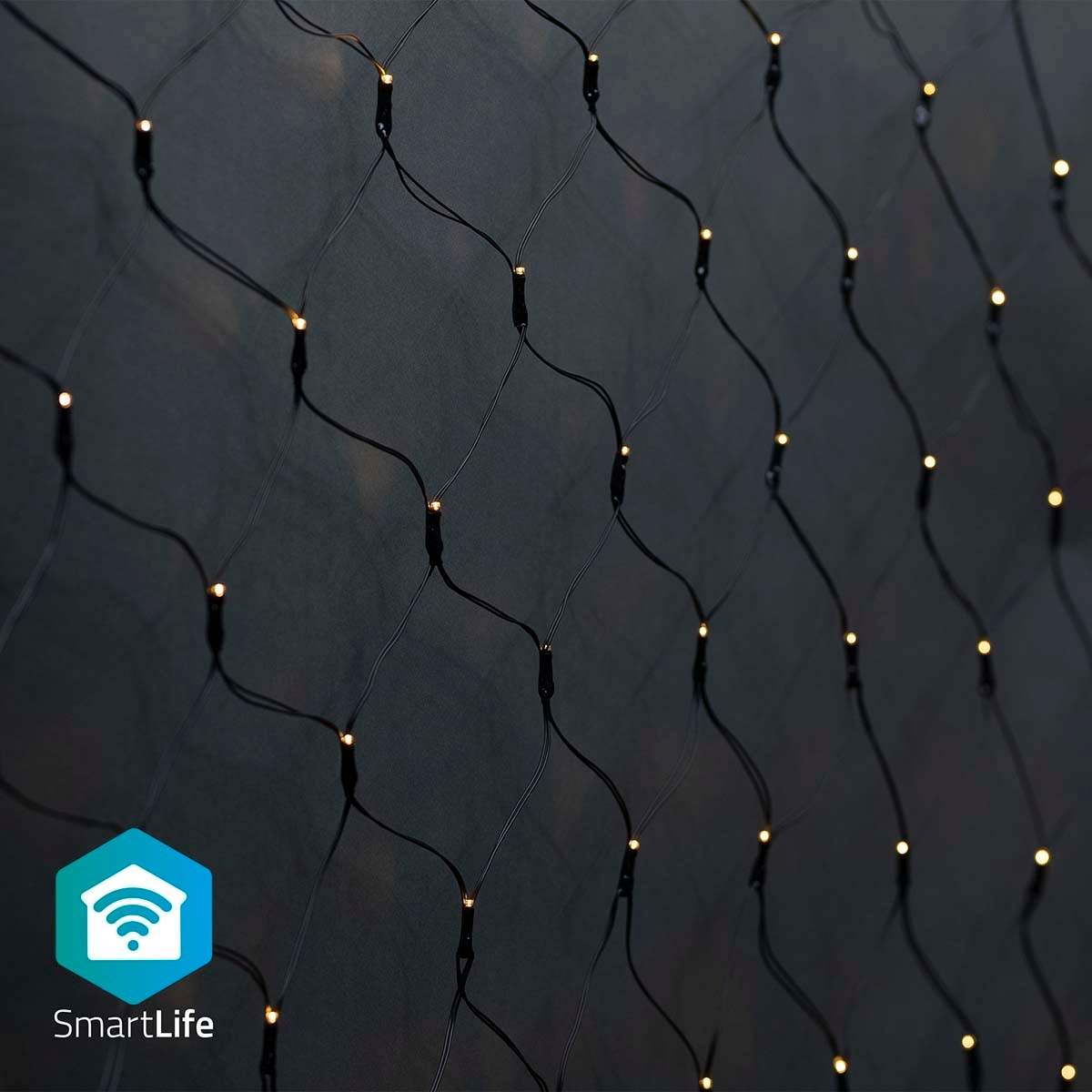SmartLife jluelys | Net | Wi-Fi | Varm Hvid | 400 LED's | 3.00 m | 3 x 3 m | Android™ / IOS