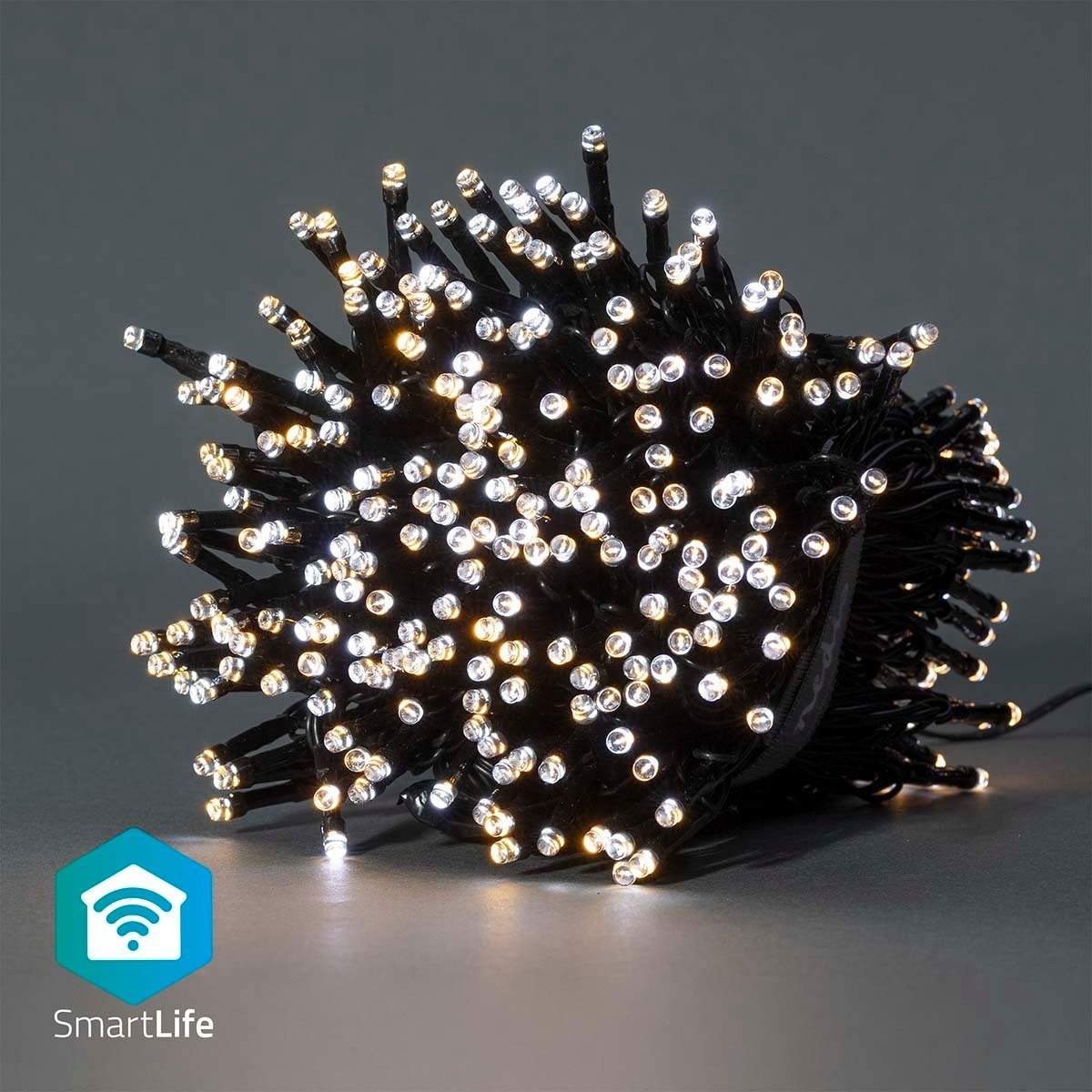 SmartLife jluelys | Snor | Wi-Fi | Varm til kølig hvid | 400 LED's | 20.0 m | Android™ / IOS billede