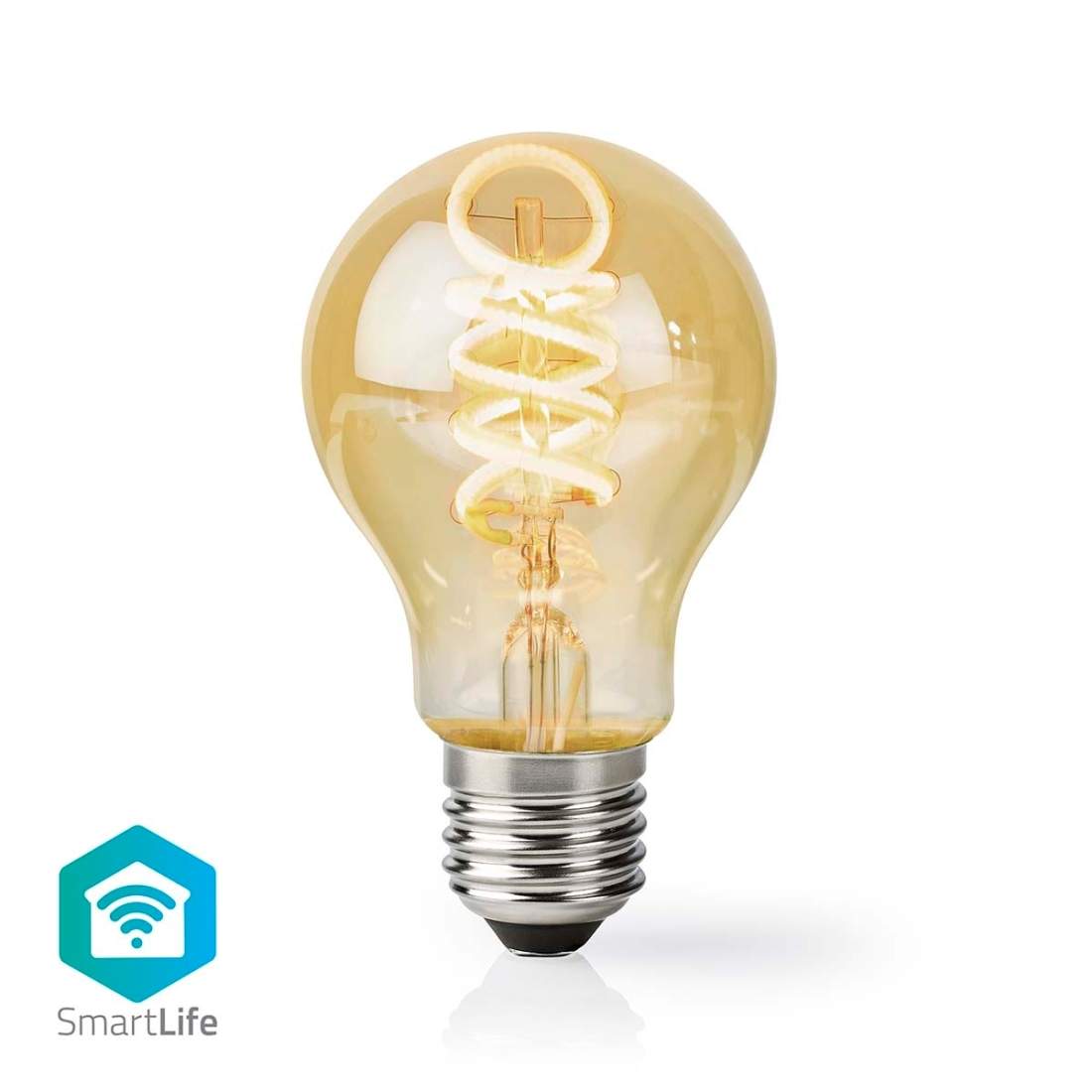 SmartLife LED vintage lampa Wi-Fi E27 360 lm 4.9 W Varm till cool vit 1800 - 6500 K Glas Android™ / IOS Glödla | Hem & Hobby | Pryloteket