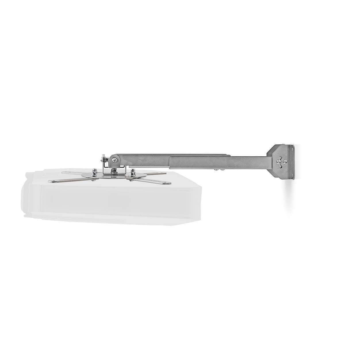 Projektoriteline | Täysin Säädettävä | 10 kg | Käänneltävä | Kallistettava | Teräs | Hopea