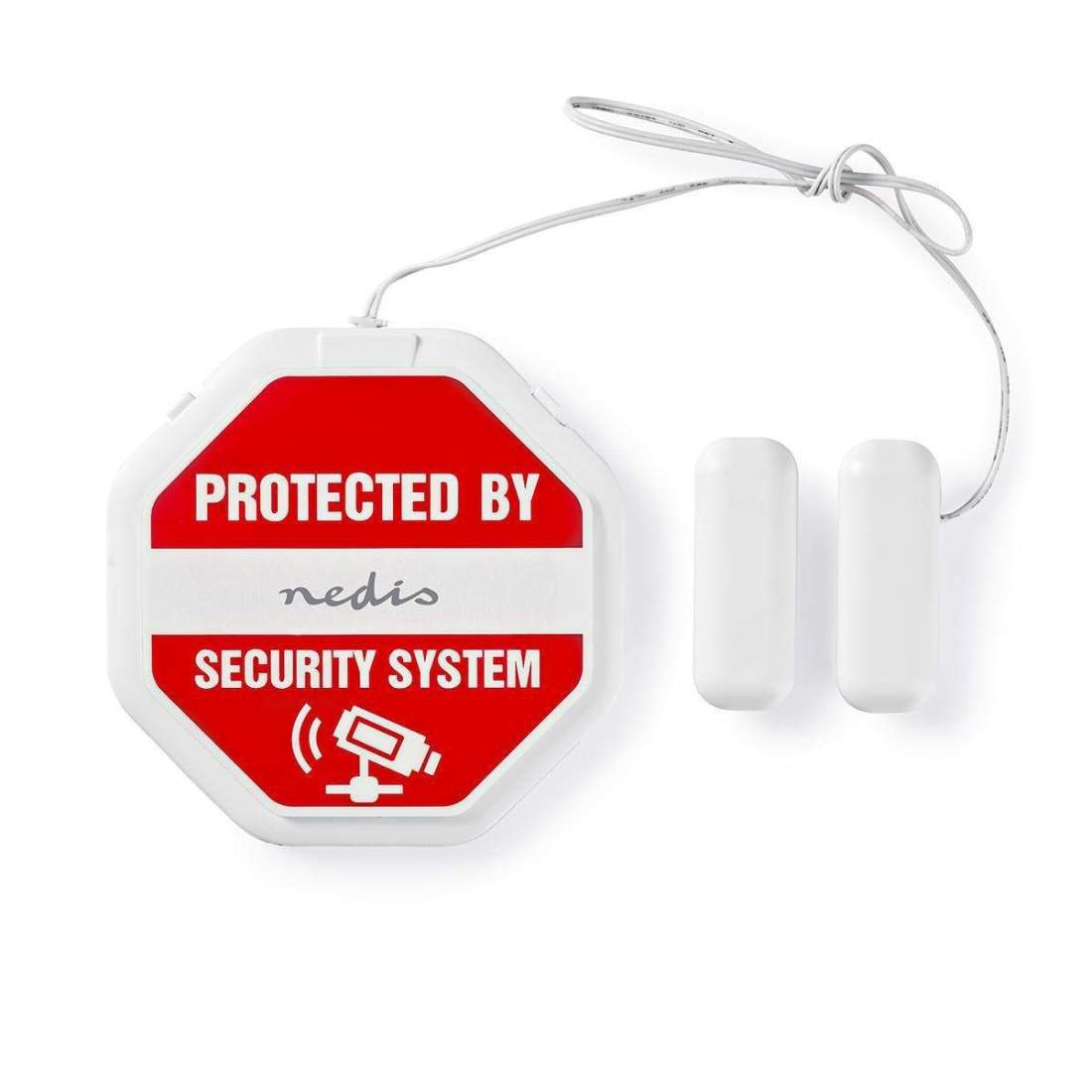 Dörr Fönster Alarm Batteridriven 2x CR2032 85 dB Vit | Hem & Hobby - Hem & Hushåll - Bygg | Pryloteket