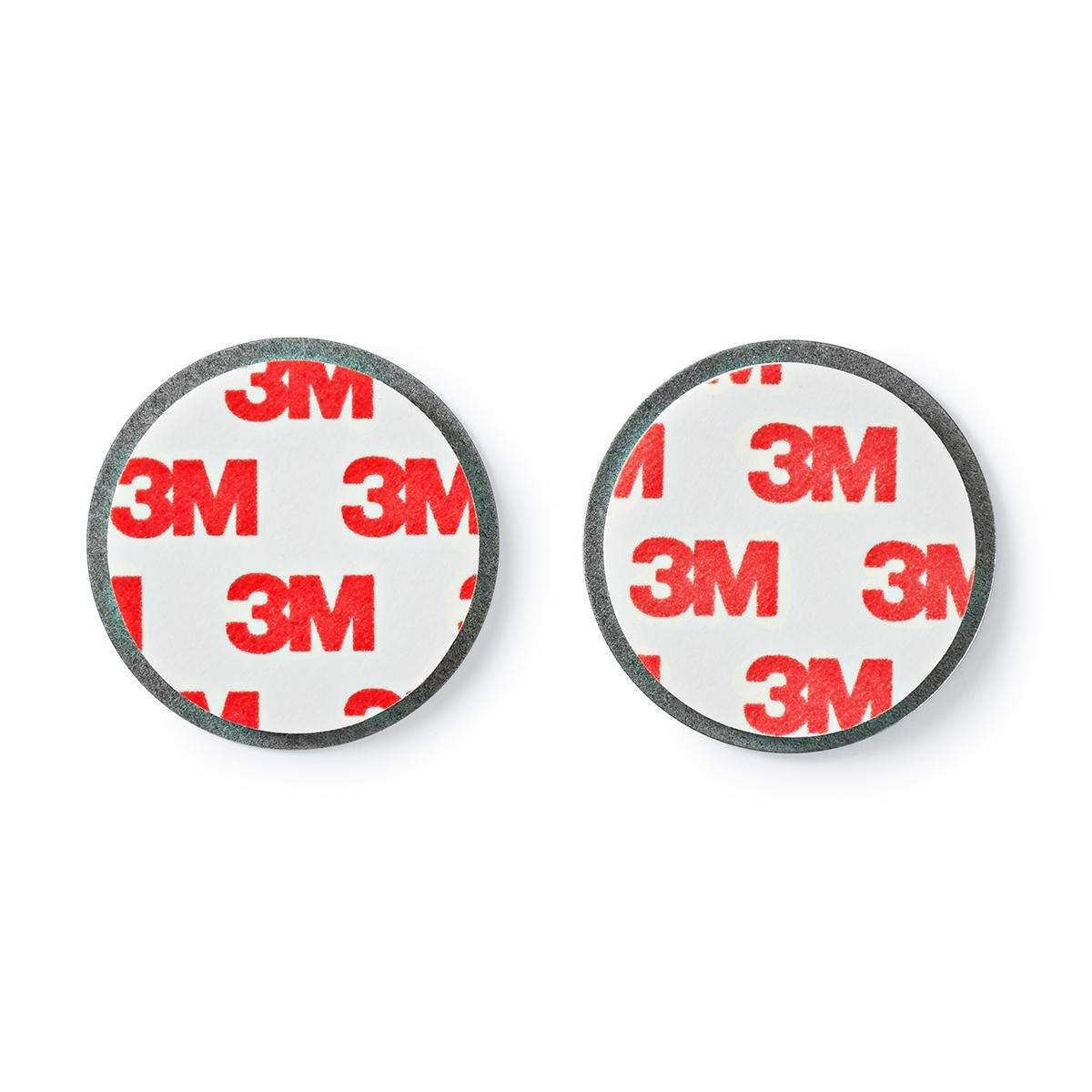 Nedis Detektormontering | Diameter: 39.4 mm | Magnetisk | Dobbeltklæbende tape | Sølv