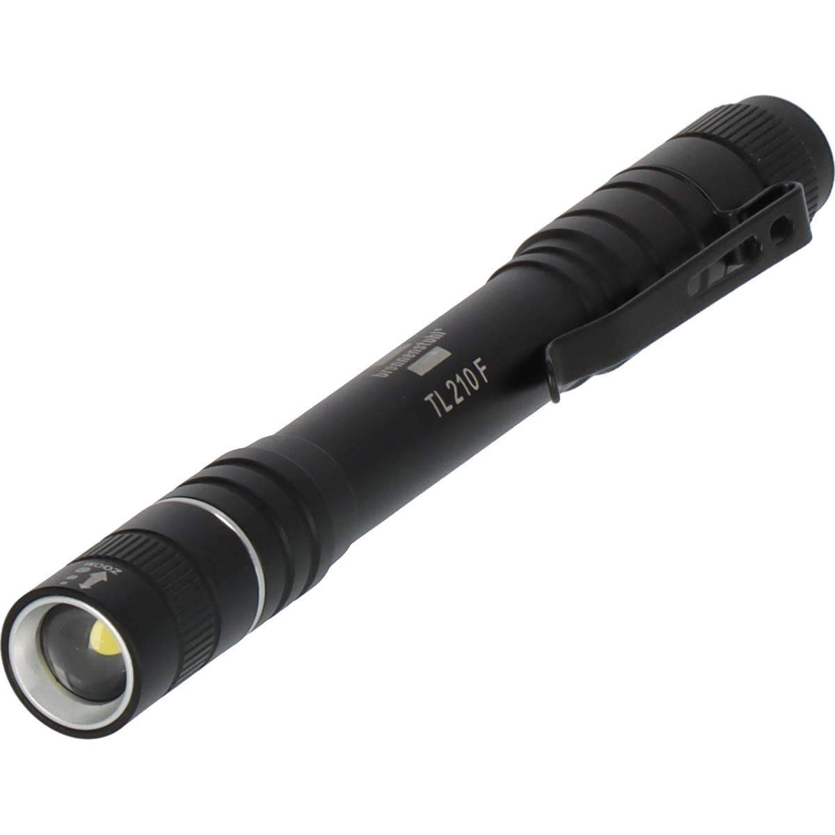 Lommelygte LED LuxPremium TL 210 F/lommelygte med batterier og lys Osram LED (180lm, op til 7 timers brændetid, fremmedlegeme og