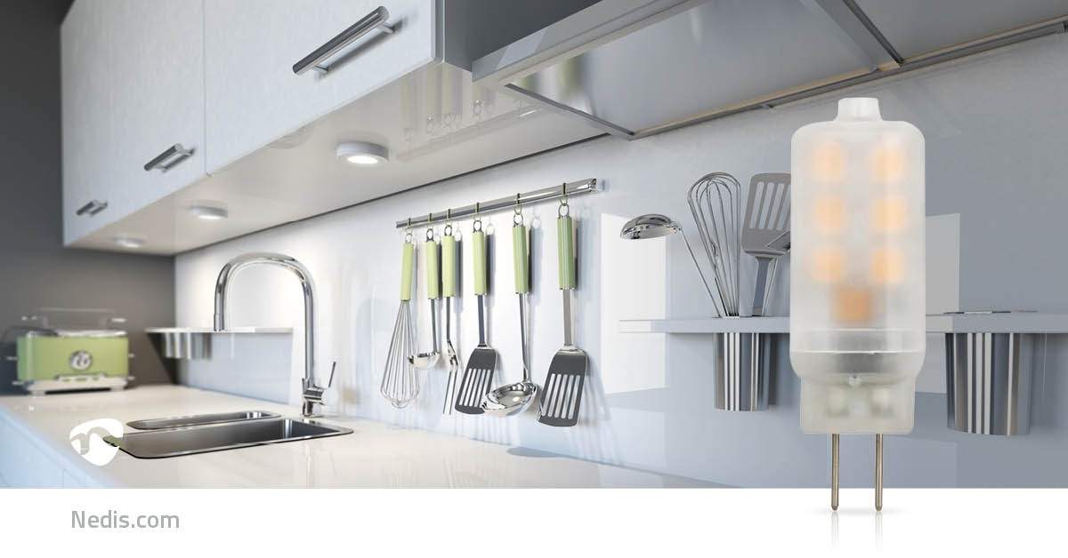 Alternativ bild 1 för Nedis LBG4CL1, 1,5 W, 15 W, G4, 120 lm, 15000 h, varmvit